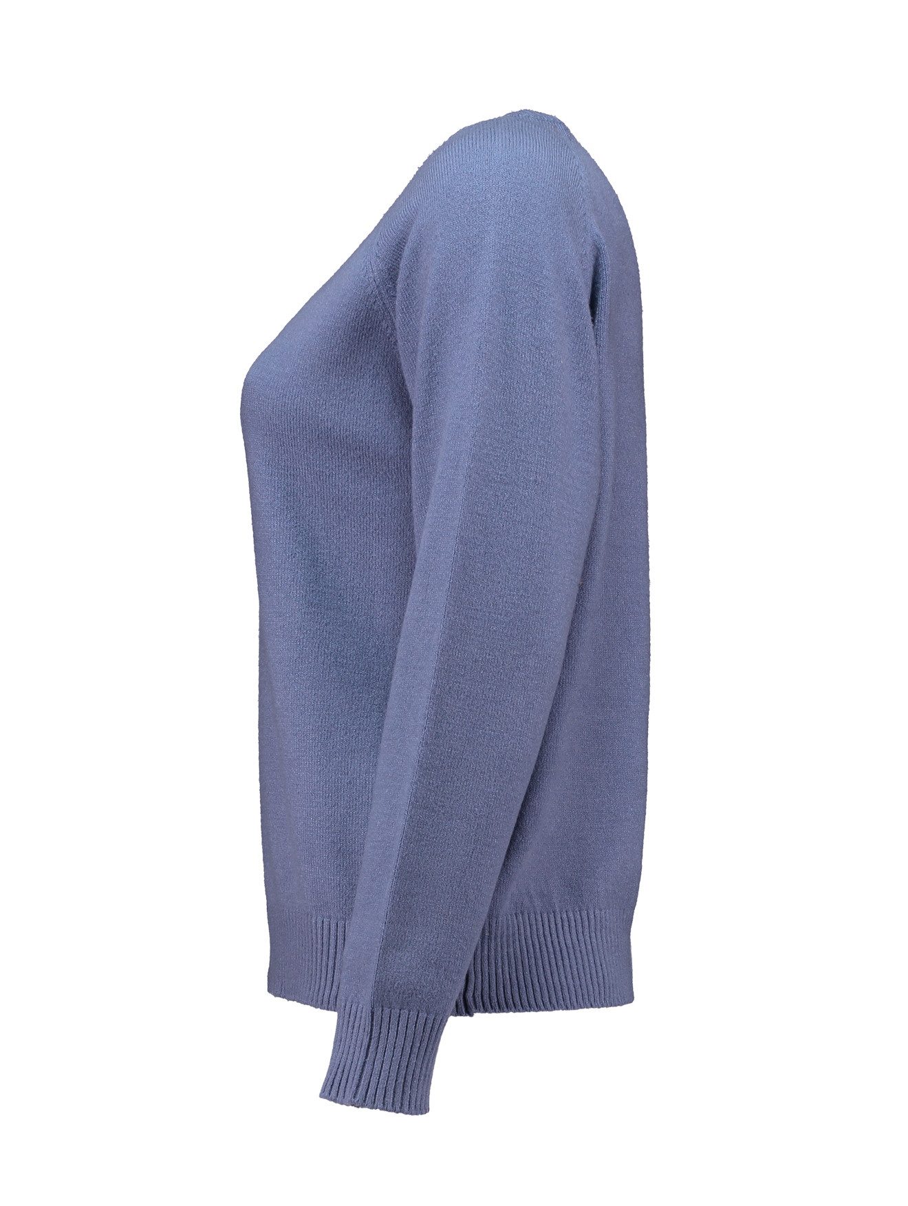 HaILY’S Strickpullover LS V SK As44ra, blue marl