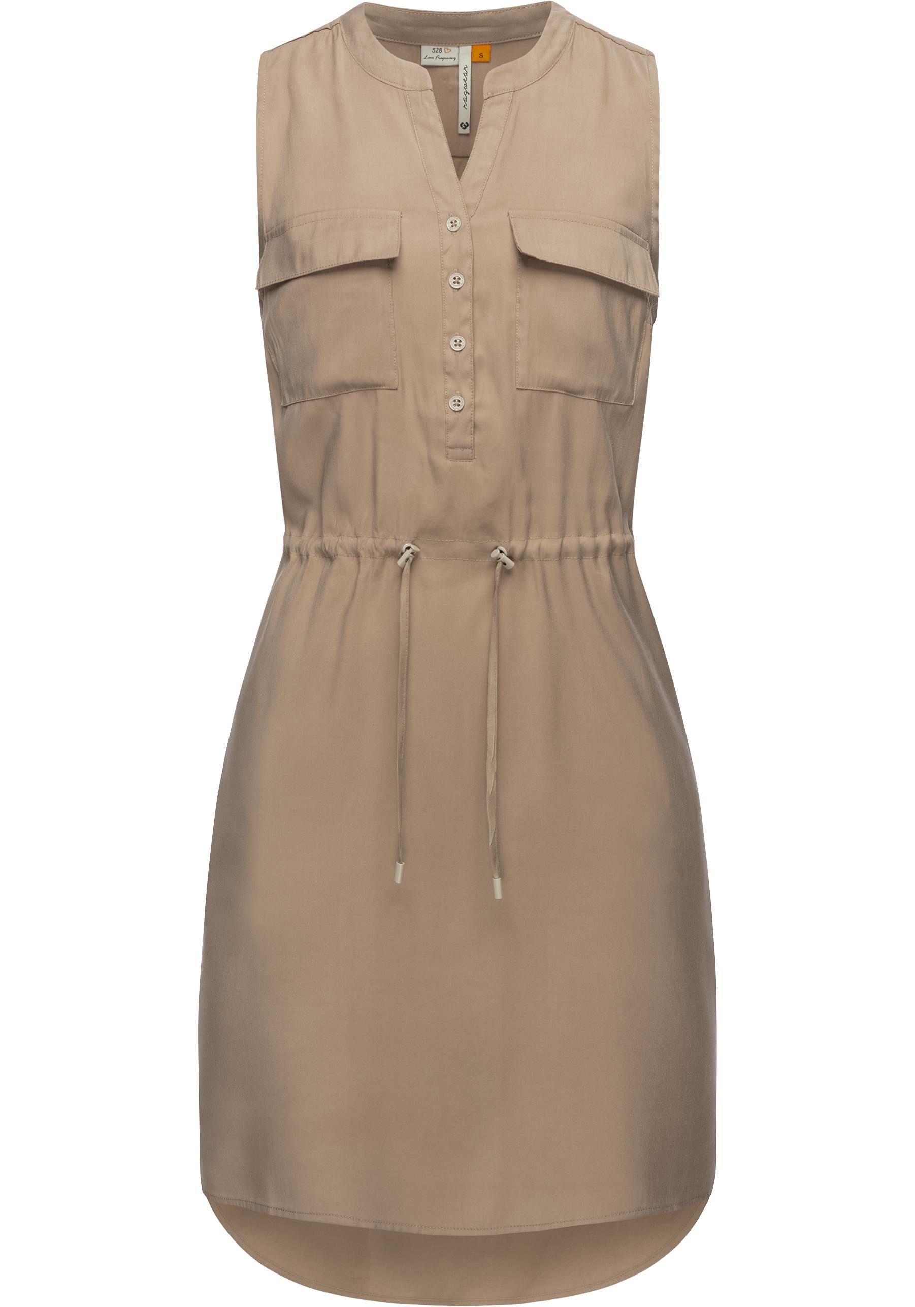 Ragwear Blusenkleid Roissin stylisches Sommerkleid mit Bindeband günstig online kaufen