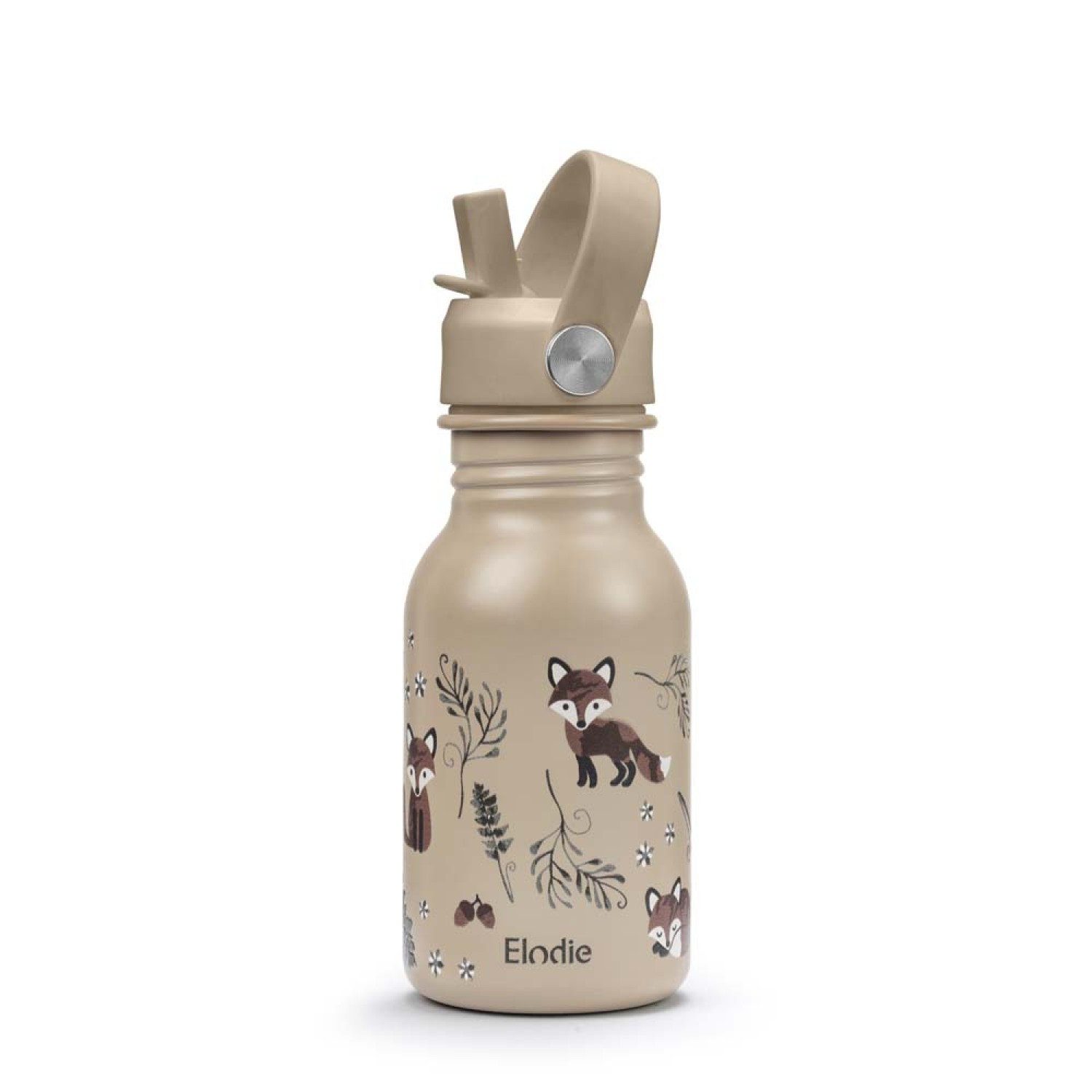 Elodie Trinkflasche Trinkflasche - Nordic Woodland, Auslaufsicher, Edelstahl, Kinderflasche, BPA-frei