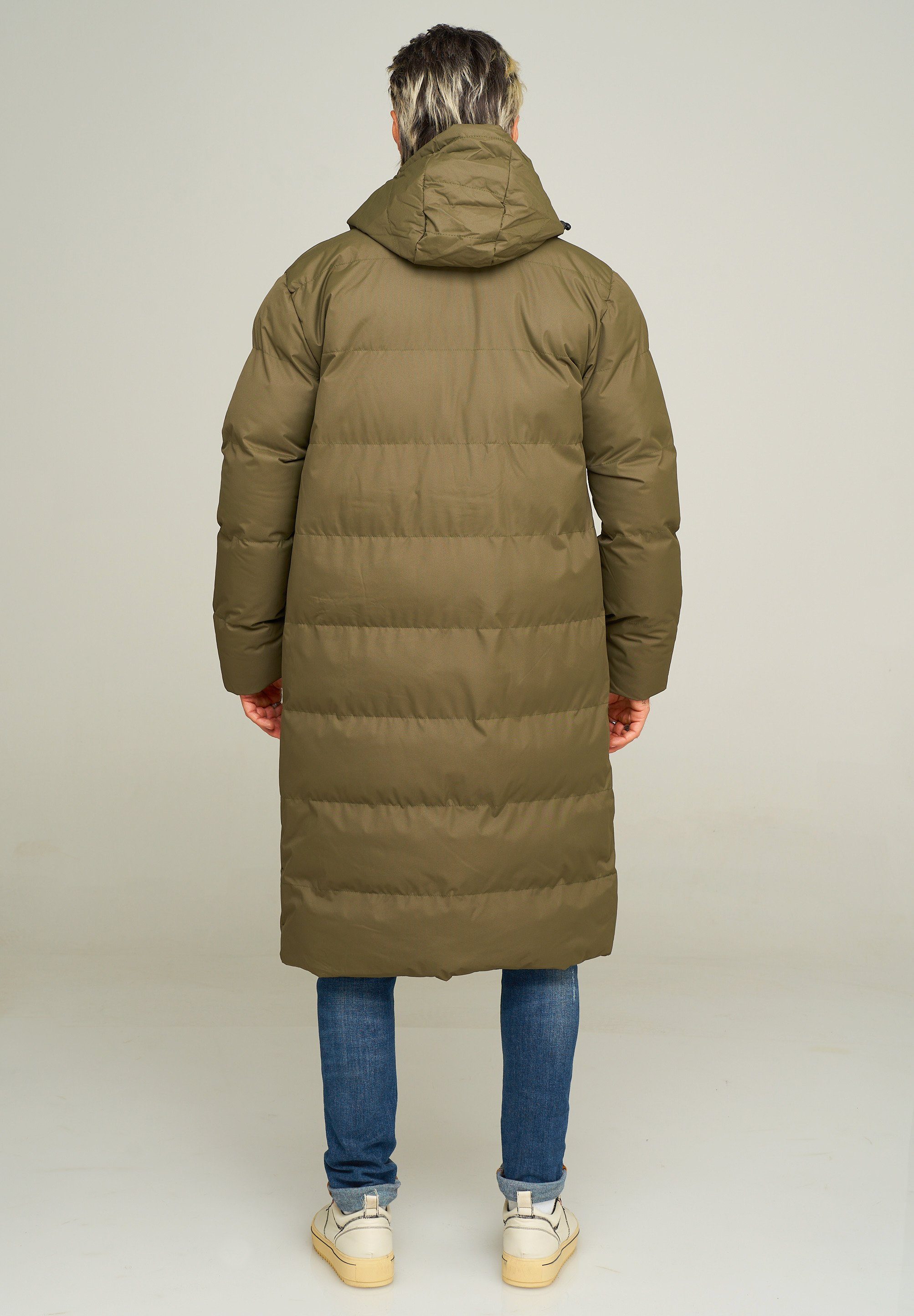 behype Parka LONGLINE PUFFER PARKA mit Kapuze