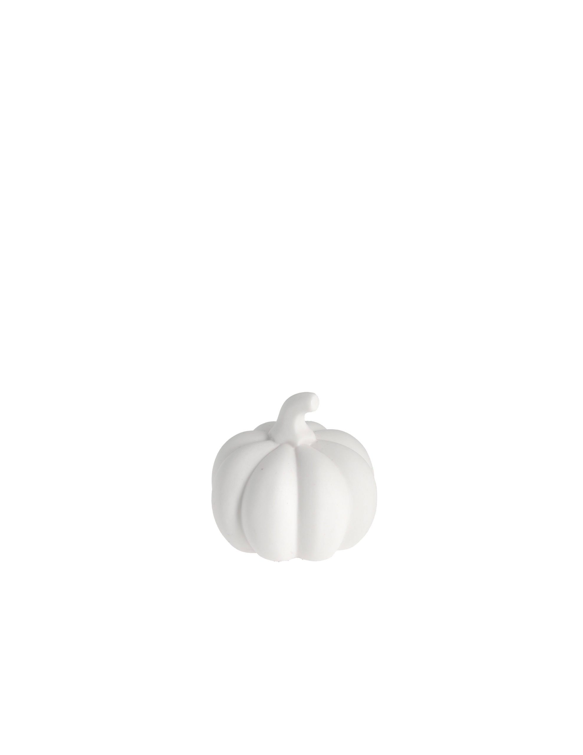 Storefactory Dekoobjekt Kürbis Hagsvik Herbstdeko Keramik Weiß, Dekoobjekt für Halloween