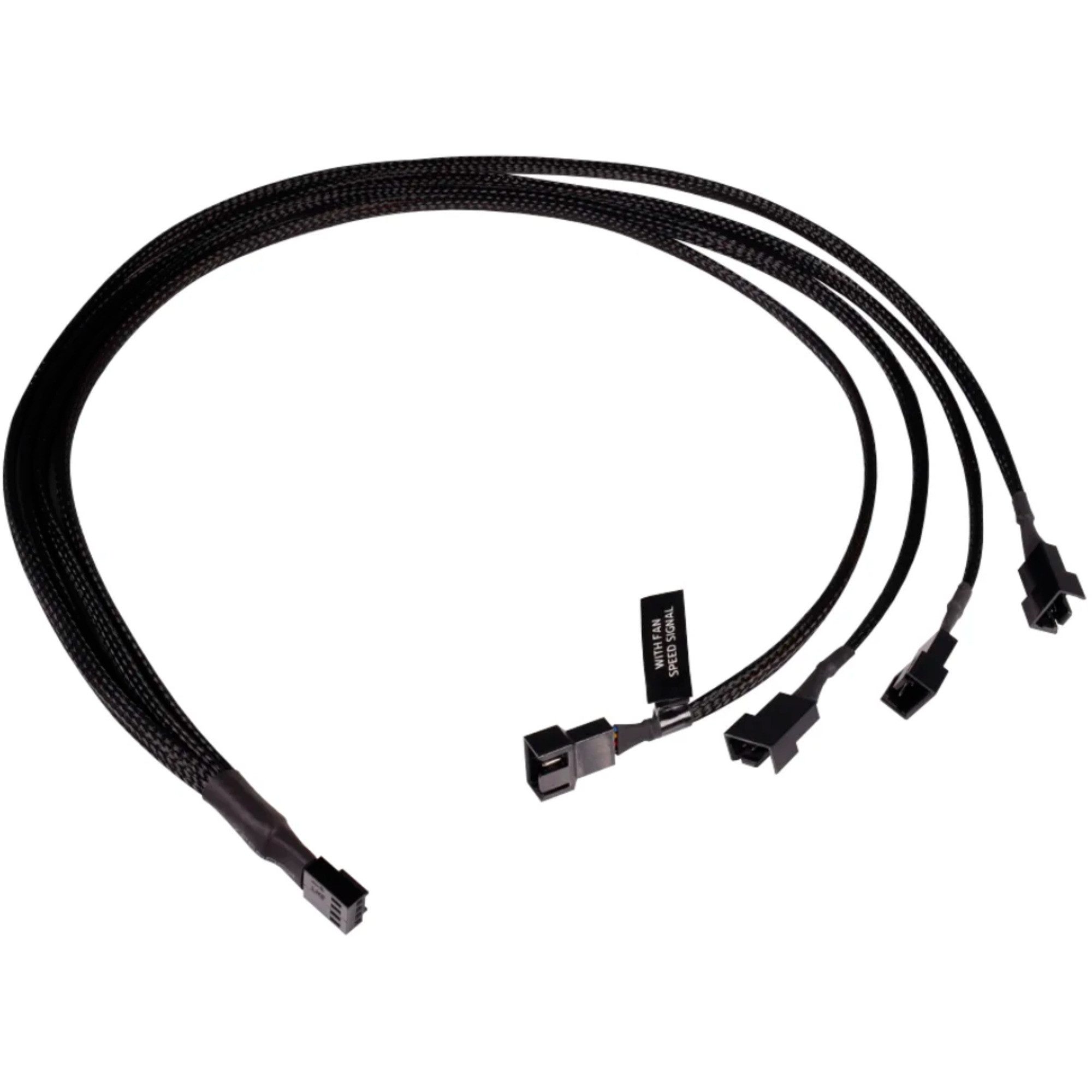CPU Kühler Alphacool Y-Kabelsplitter 4-Pin auf 4x 4-Pin PWM