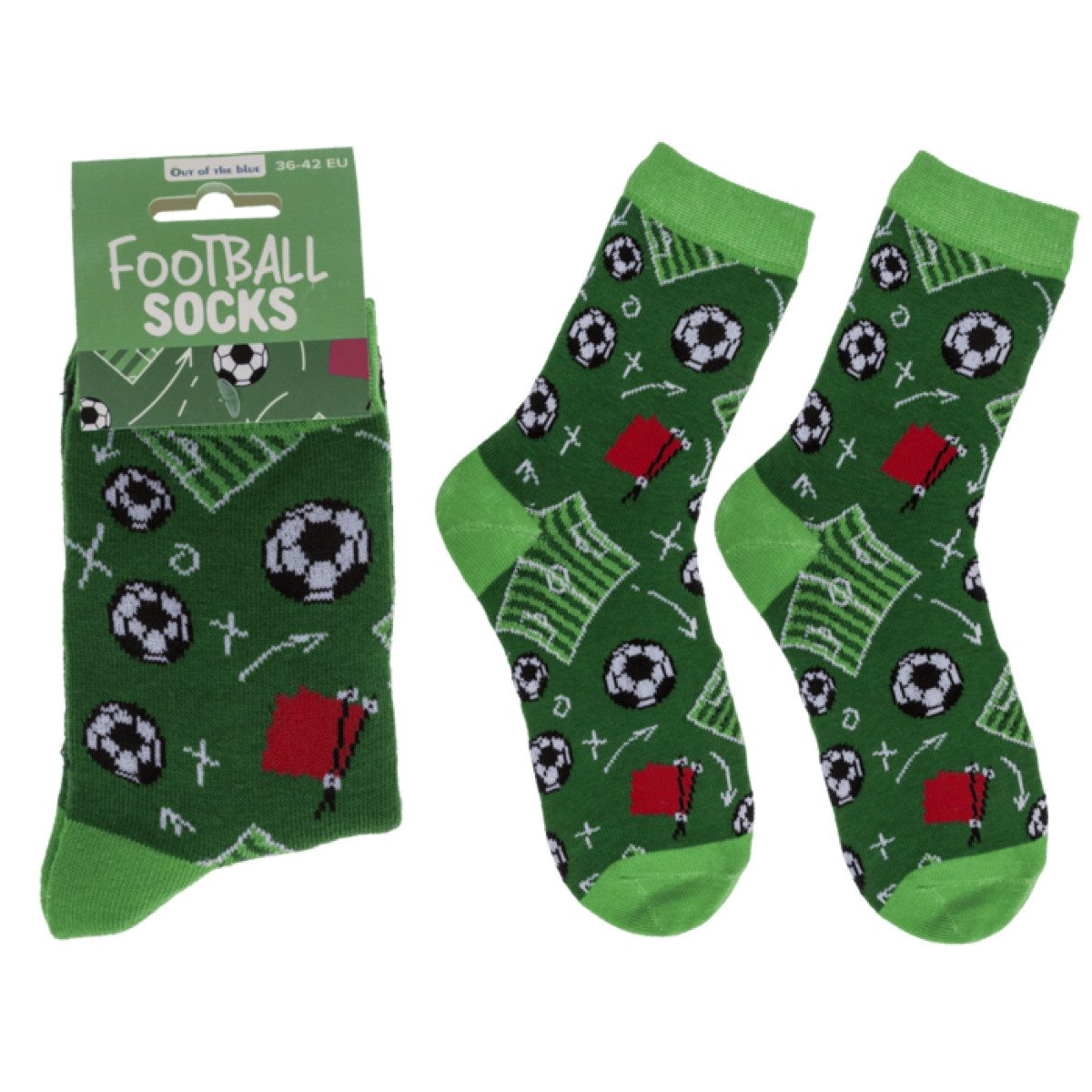 Out of the Blue Freizeitsocken Socken, Fussball, Größe 36-42