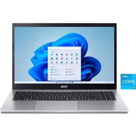 Acer Aspire 3 Laptop, Full-HD IPS Display, 8 GB RAM, Windows 11 Home, Business-Notebook (39,62 cm/15,6 Zoll, Intel Core i3 1215U, UHD Graphics, 512 GB SSD, A315-59-37N8)