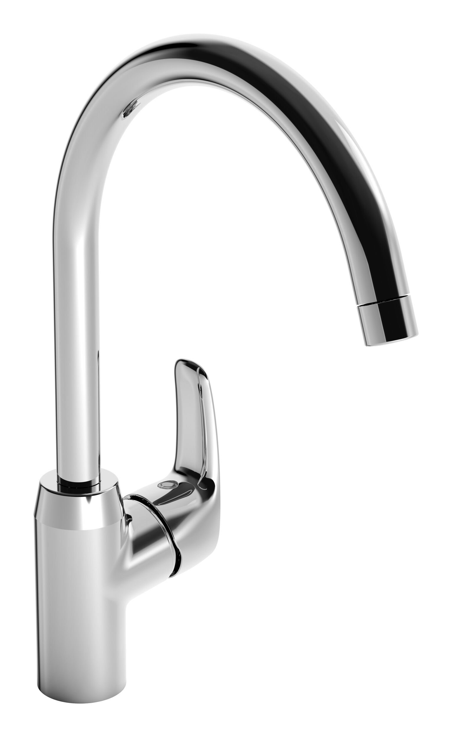 HANSA Küchenarmatur Hansapinto Spültisch-Einhand-Einlochbatterie Ausladung 213 mm