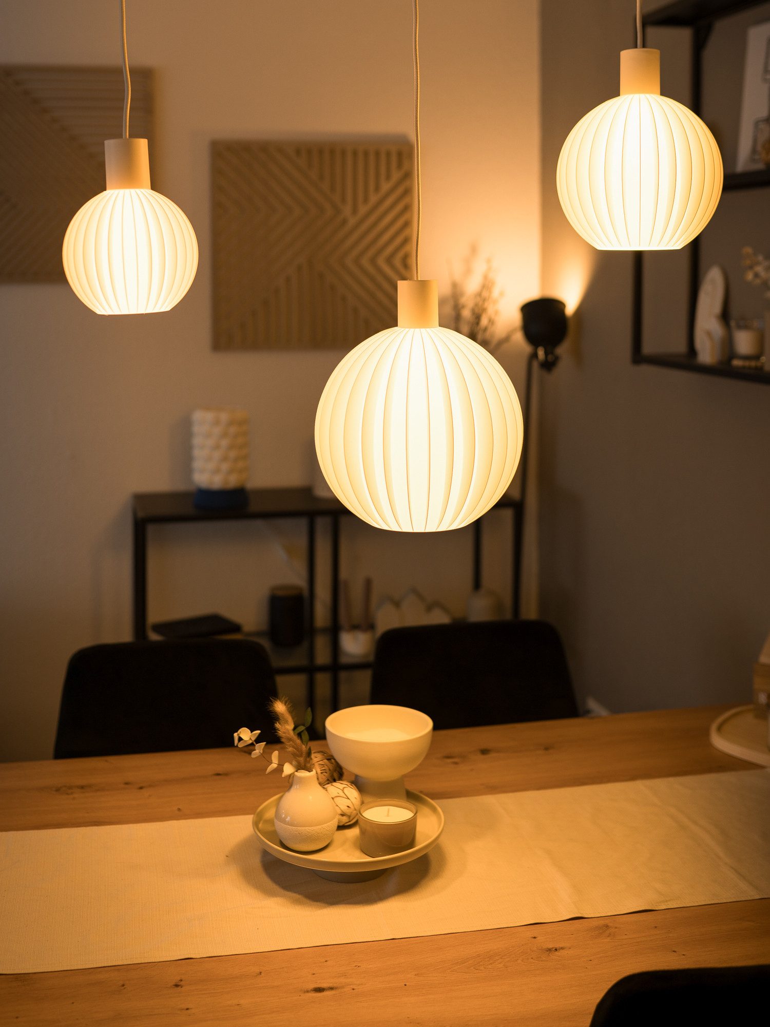 Shapes - Decorations LED Pendelleuchte Shapes - Decorations: Ball Straight by Martin Žampach, Leuchte, ohne Leuchtmittel, Je nach Leuchtmittel, E27