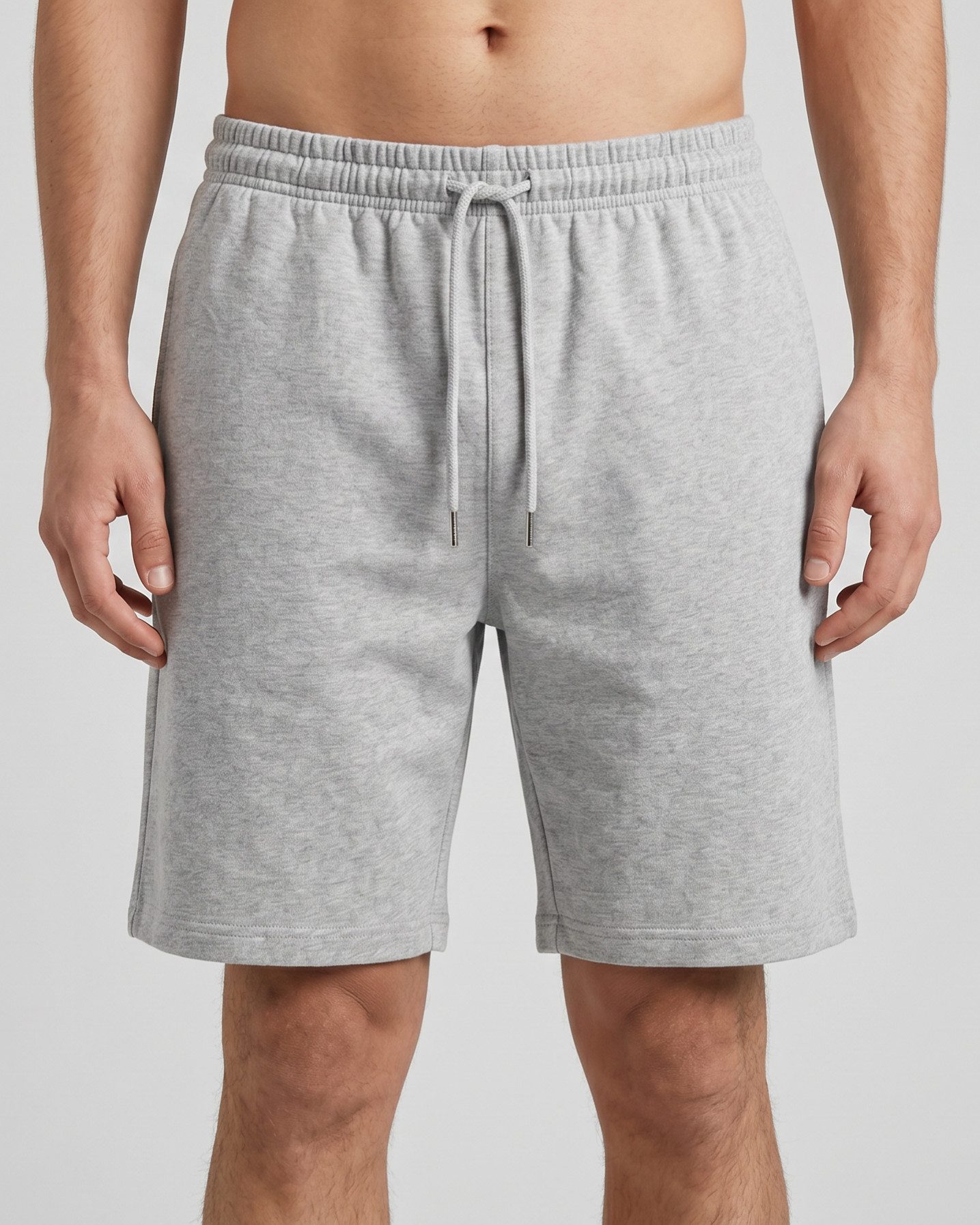 ROSS CAMP Sweatshorts, kurze Hose Herren, Baumwolle Shorts Elasthan