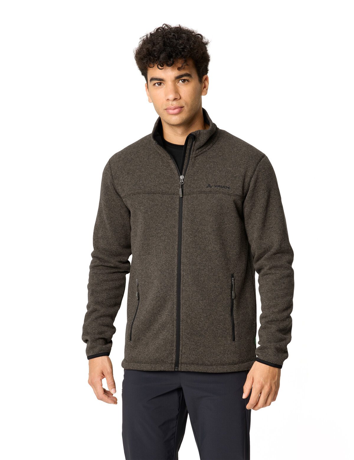 VAUDE Fleecejacke MEN'S RIENZA JACKET III für Wandern, strapazierfähiges Material, schnelltrocknend