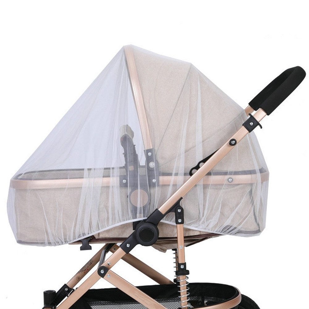 Kinderwagen-Sonnenschutzhülle 2 Stück Universal Insektenschutz für Kinderwagen & Buggy