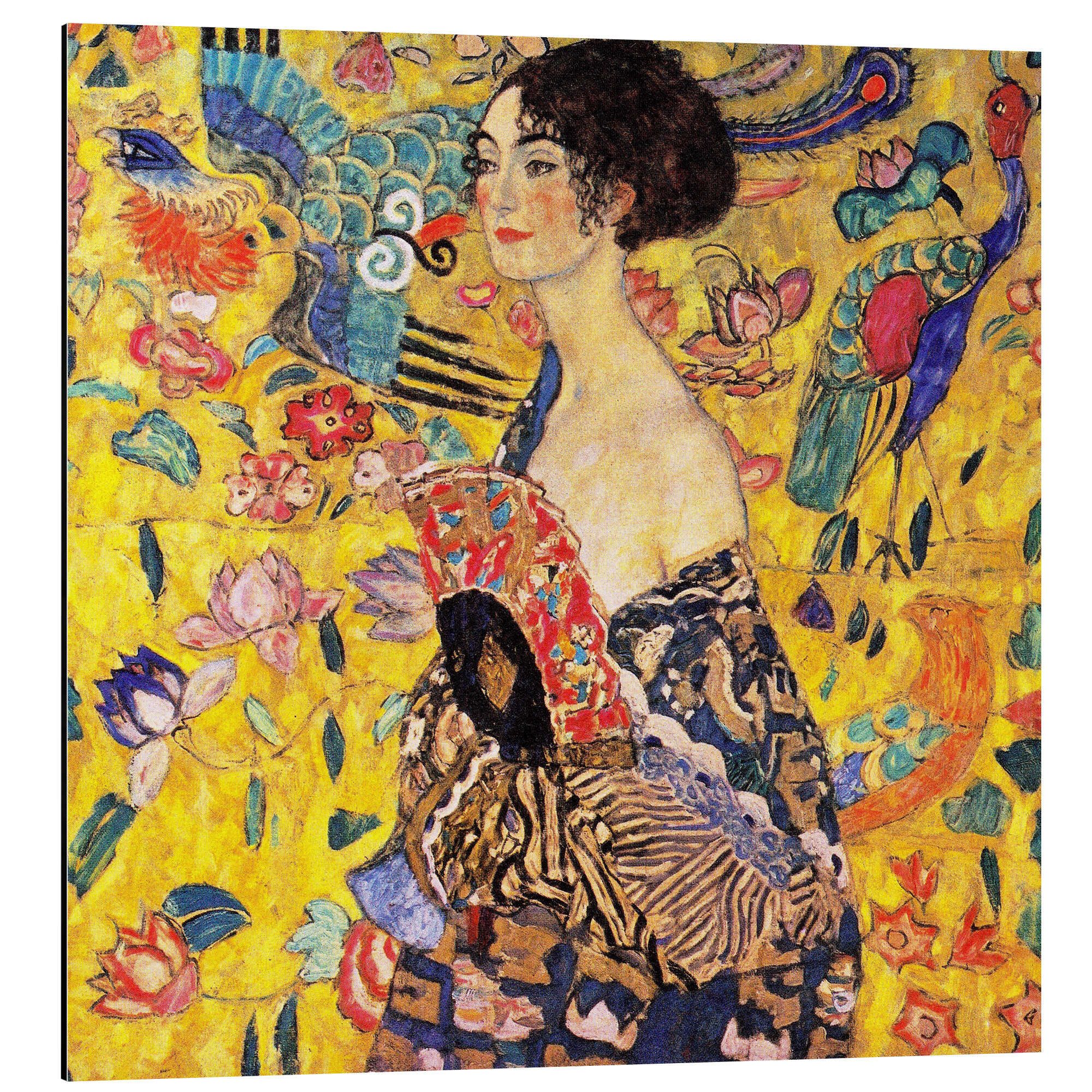 Posterlounge Poster Gustav Klimt, Dame mit günstig online kaufen