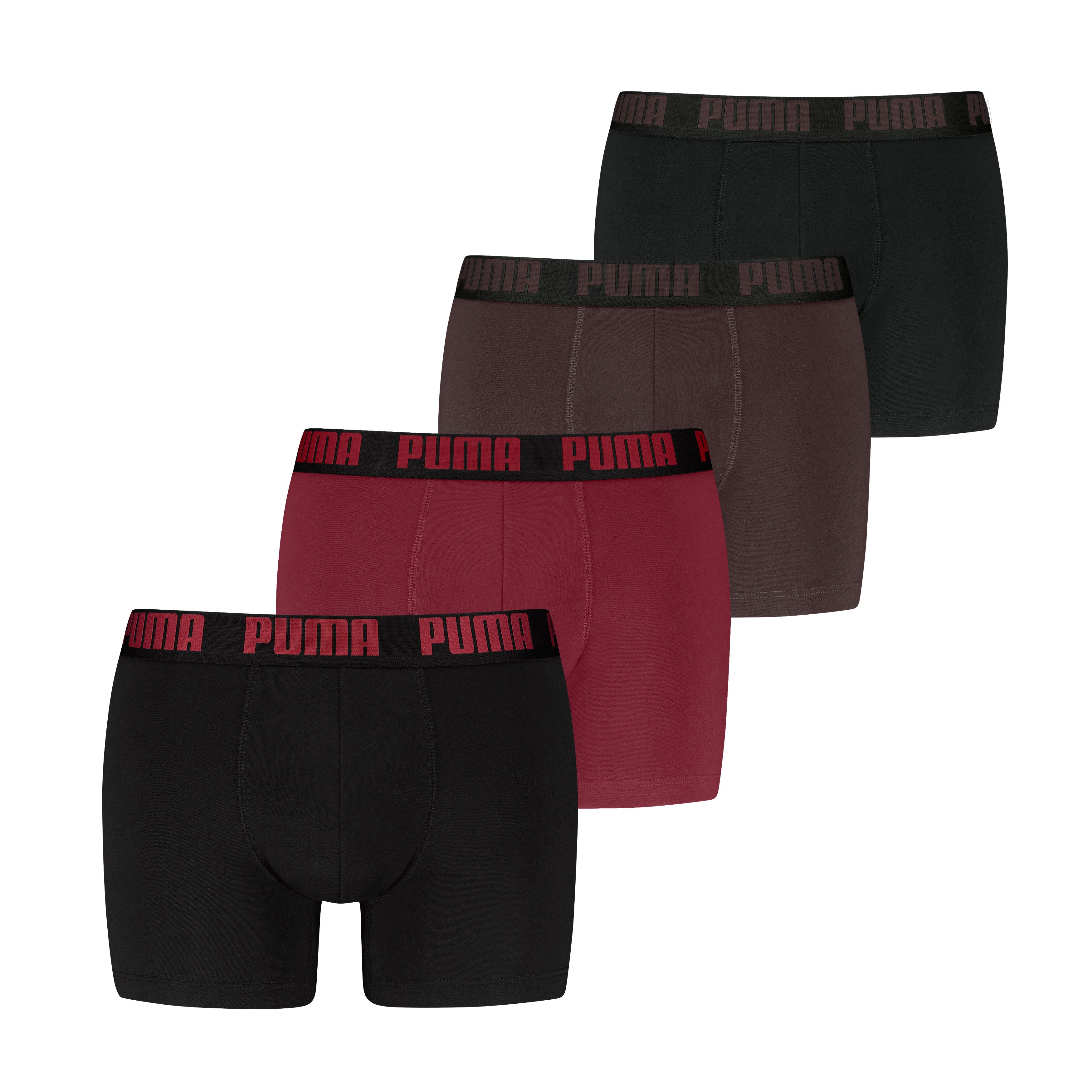 PUMA Boxershorts PUMA MEN EVERYDAY BASIC BOXER (4er Pack)