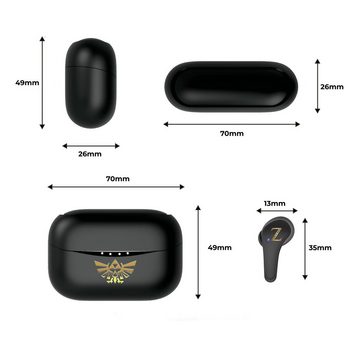 OTL Bluetooth-Kopfhörer V5.0 Zelda mit Ladebox Bluetooth-Kopfhörer (True Wireless, leichtes Gewicht)