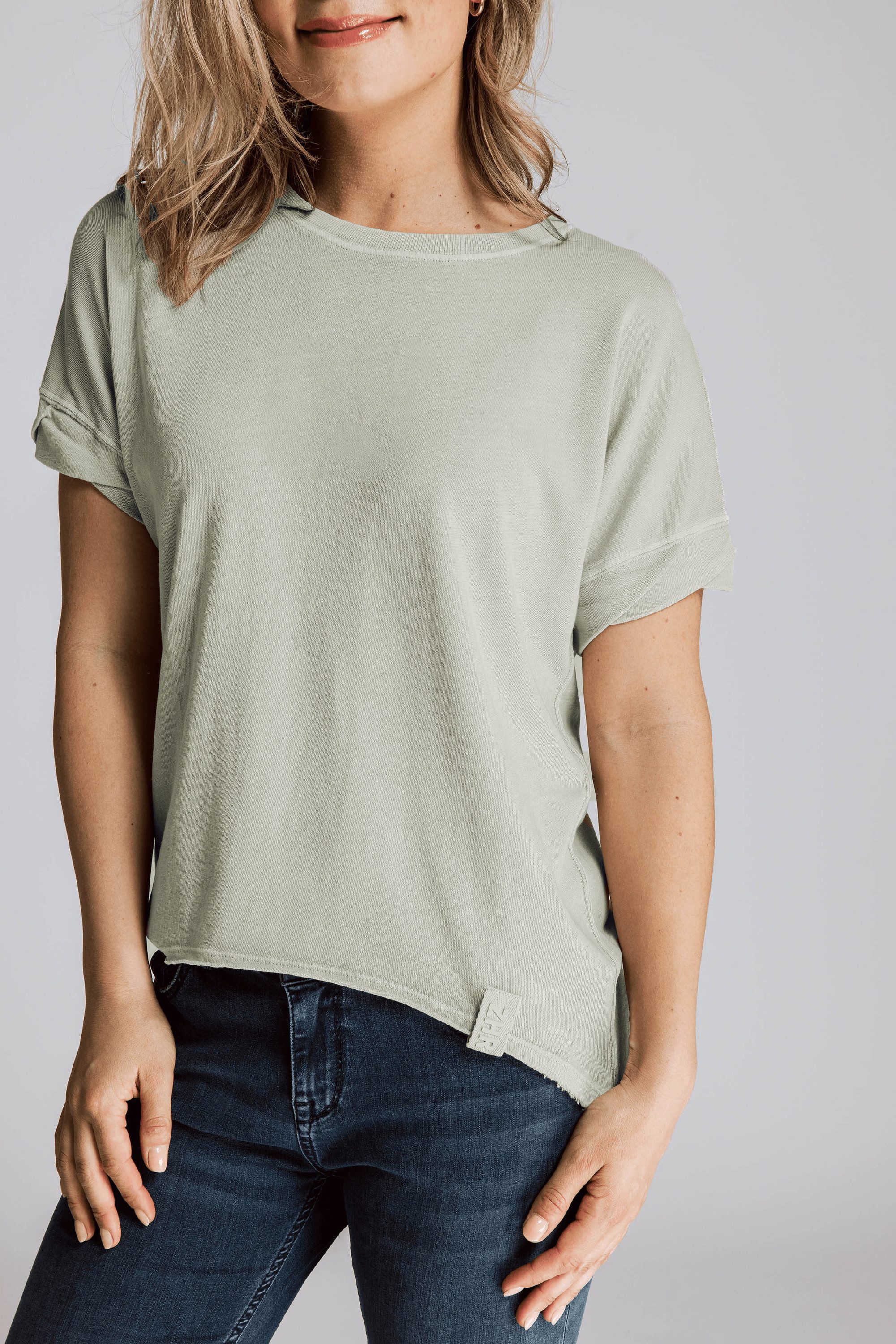 Zhrill T-Shirt ZHRAHEL GREEN (0-tlg) günstig online kaufen