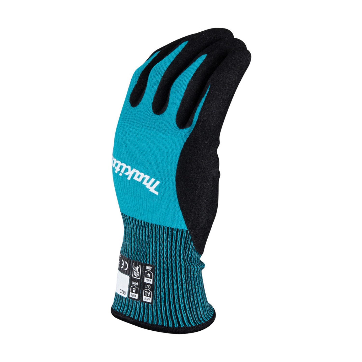 Makita Arbeitshandschuhe Makita Handschuhe Gr. L (9) Nitril P-84698 (1-St)