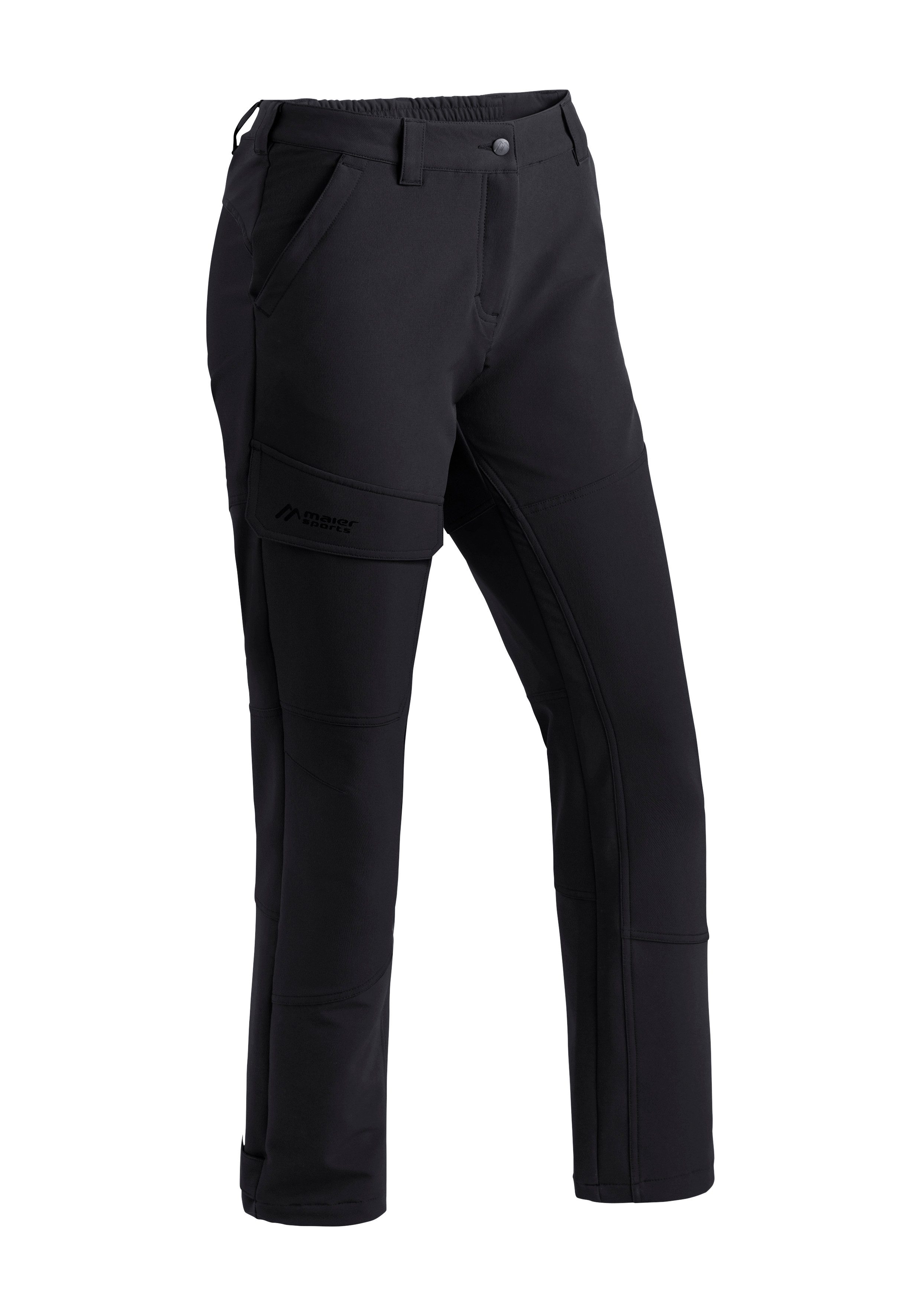 Maier Sports Outdoorhose Fleeceflex W robuste Damen Winter-Trekkinghose 4-Wege-Stretch