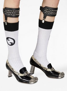 GUCCI Tennissocken GUCCI WHITE Fuori!!! Tennis Socks Sneakers Socken Nod to the LGBTQ Bri