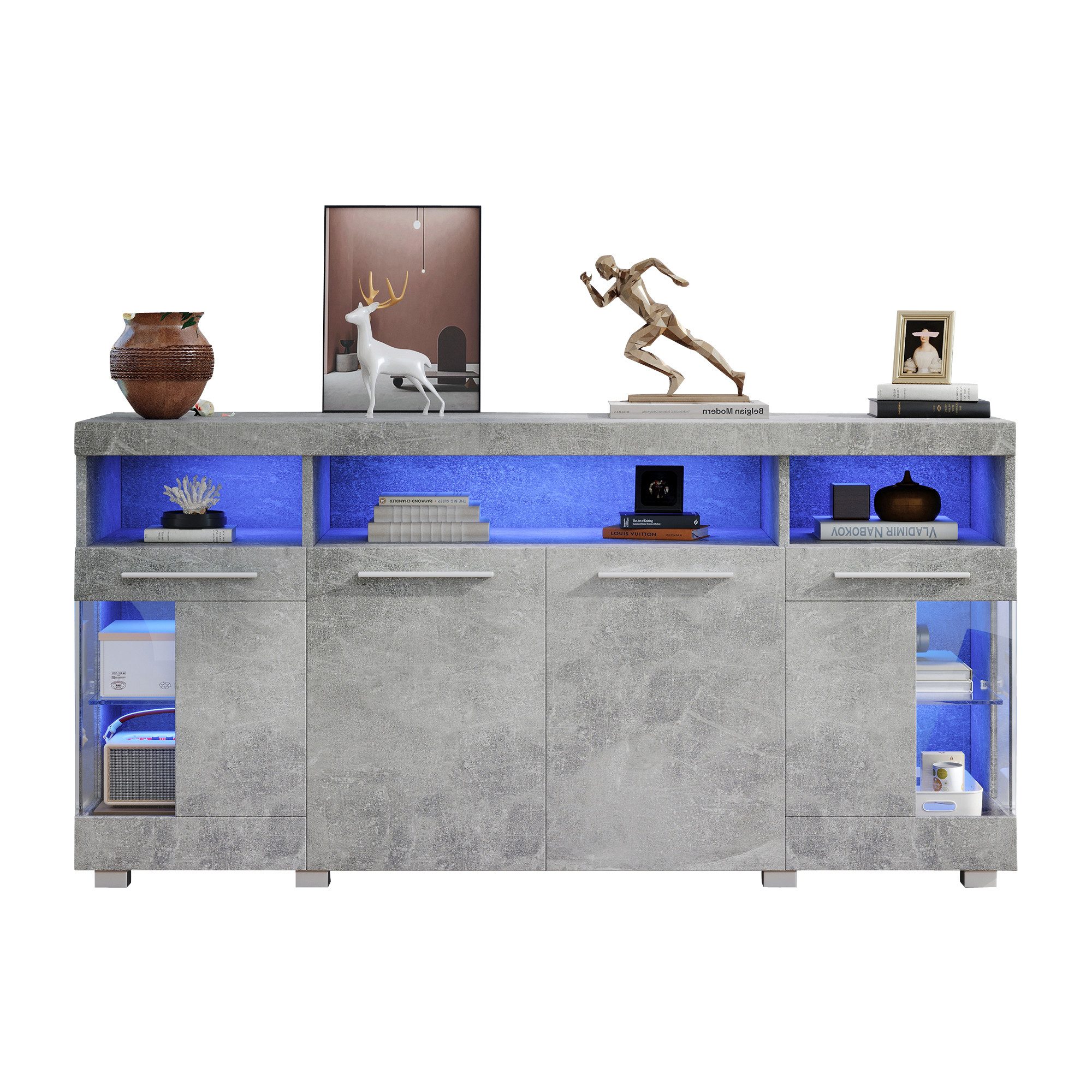 MODFU Sideboard im industriellen Stil (Beistelltisch günstig online kaufen