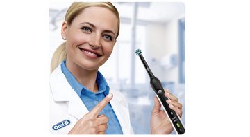 Oral-B Elektrische Zahnbürste Oral-B Smart 4 4500 elektrische Zahnbürste, Schwarz