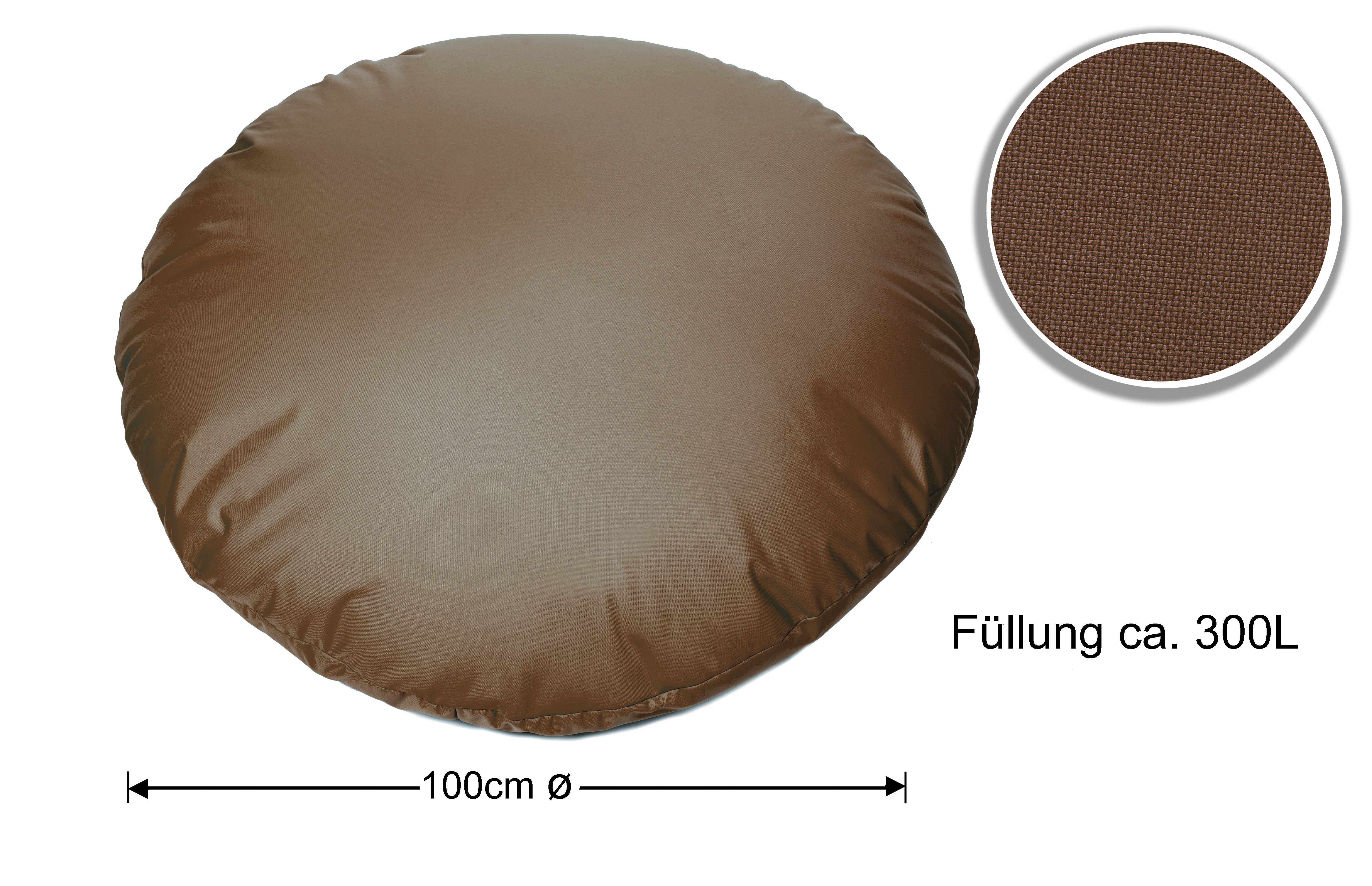 sunnypillow Sitzsack mit Styropor Füllung Outdoor & Indoor für Kinder und Erwachsene – Bild 4 von 5
