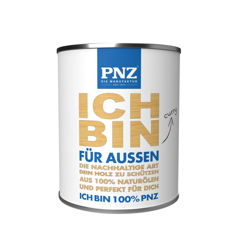 PNZ - Die Manufaktur Hartholzöl Das PNZ-Öl Außen,unser umweltfreundlichstes Öl,>95% NaWaRo