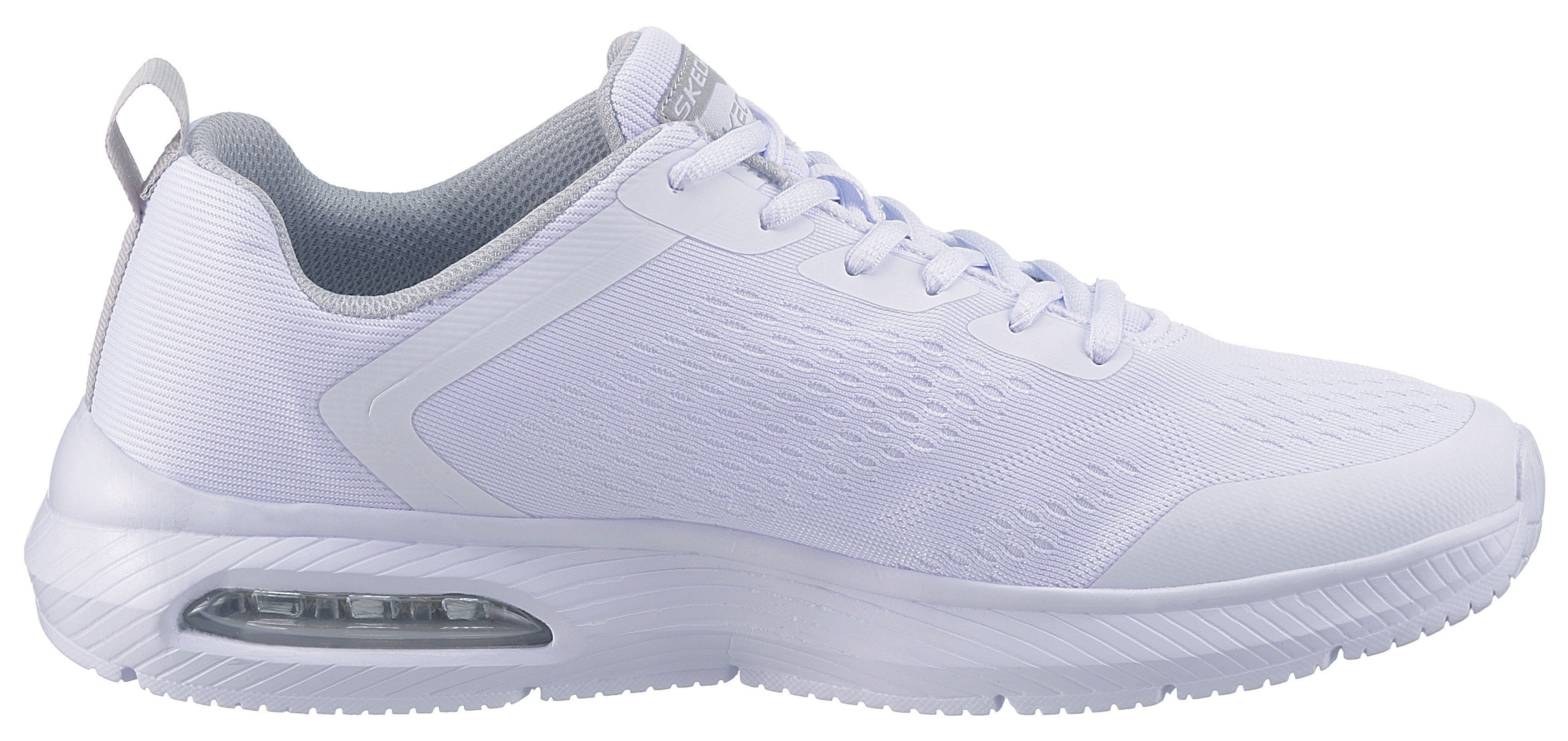 Skechers Dyna Air weiß Air-Cooled mit Memory Foam Sneaker