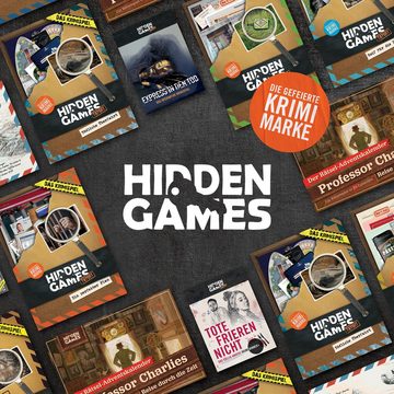 Hidden Games Hangover Spiel, Das etwas andere Krimidinner+ Tote frieren nicht, Made in Germany