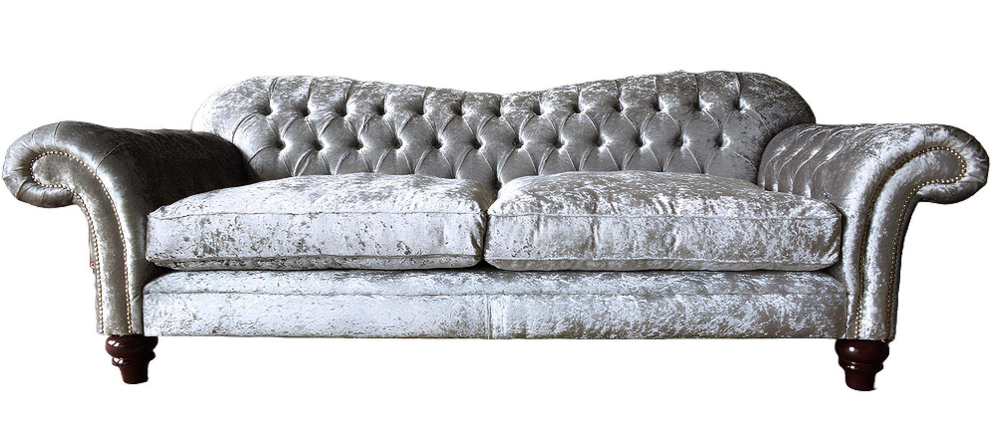 Xlmoebel Chesterfield-Sofa Luxuriöses klassisches Designsofa Chesterfield mit Polstergarnitur, Hergestellt in Europa