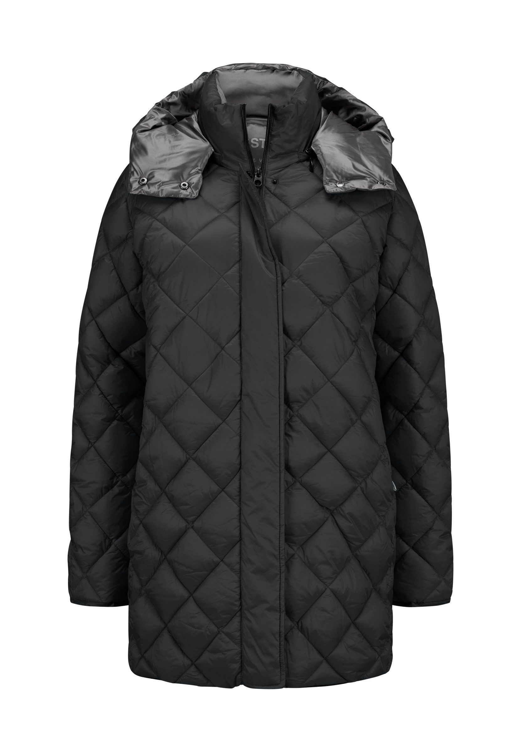 Steppmantel MSGalactica Damen Steppjacke Lang Mantel gesteppt