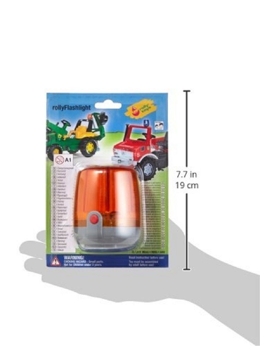 rolly toys® Tretfahrzeug Rolly Toys 409785 orange Rundumleuchte Flashlight