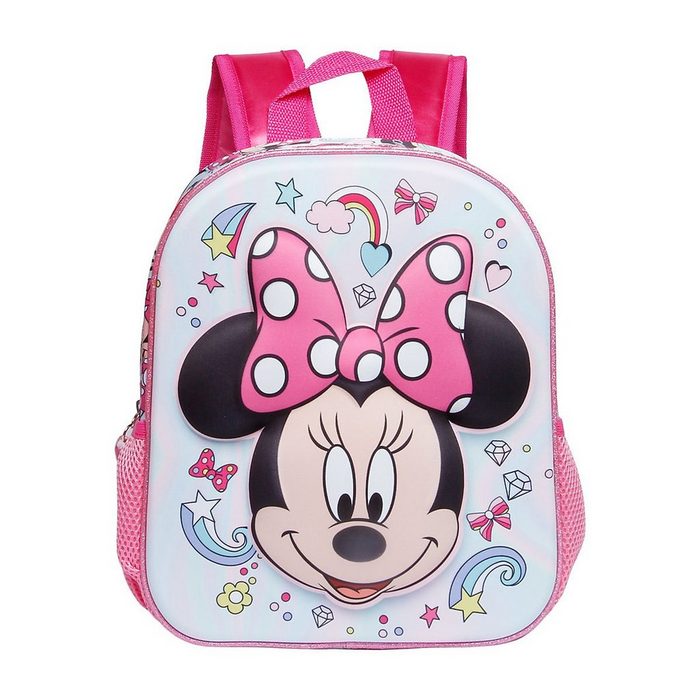 Disney Frozen Kindergartentasche 3D Kinderrucksack Minnie Mouse Laugh