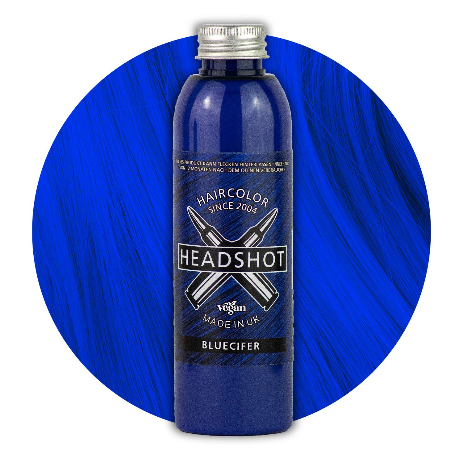 Headshot Hair Dye Haarfarbe Bluecifer