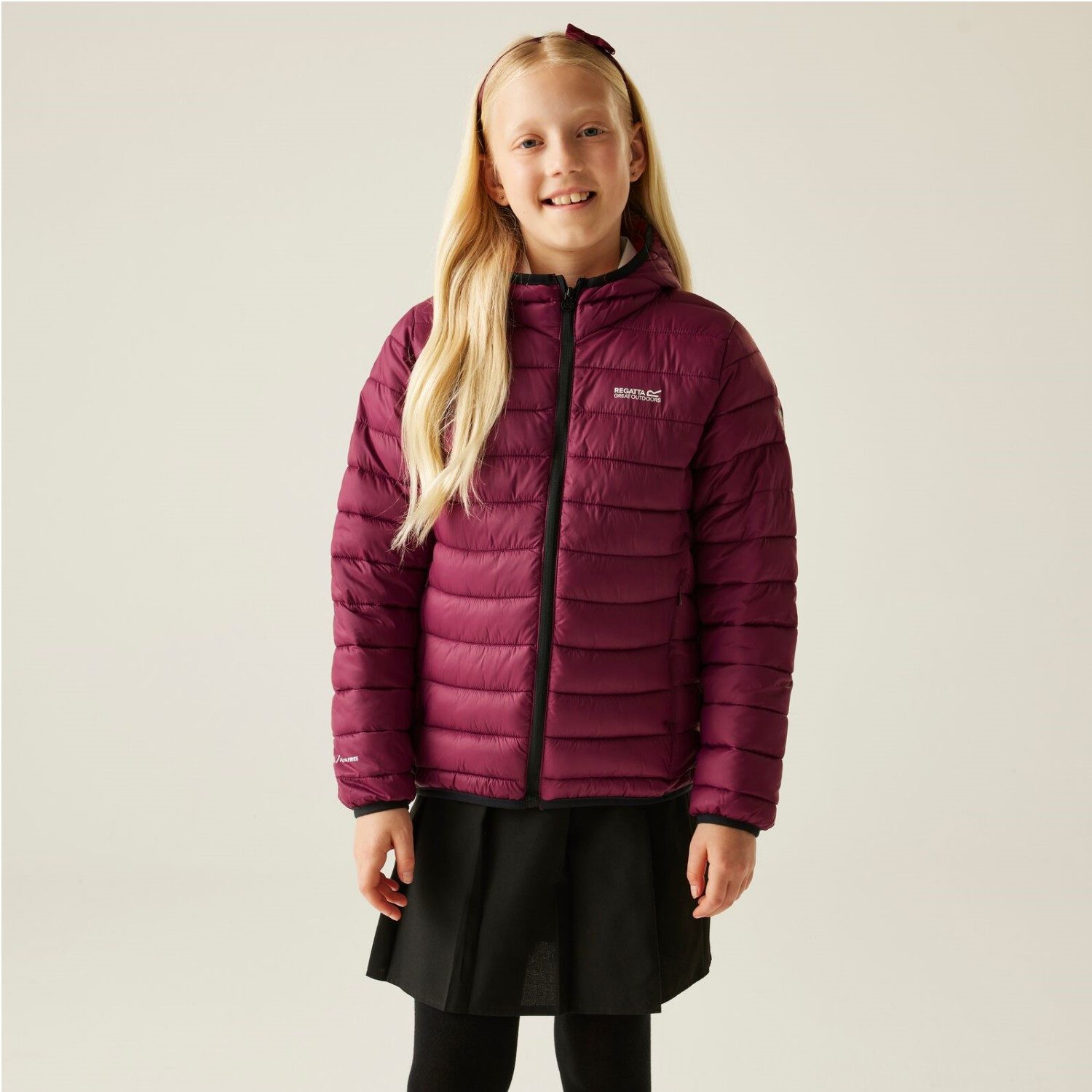 Regatta Funktionsjacke Marizion Baffle-Jacke / Steppjacke mit Kapuze – Bild 3 von 5