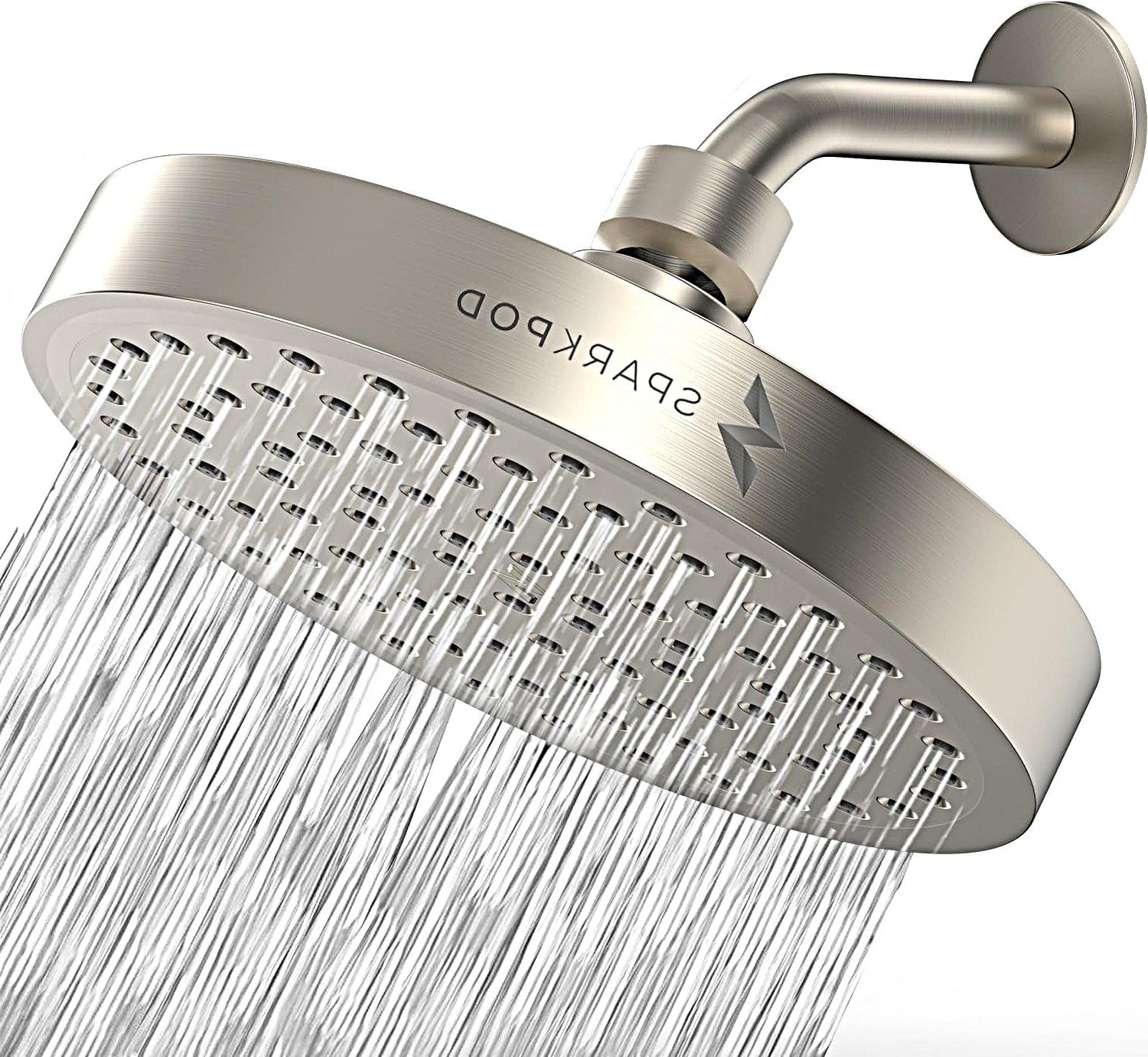 sparkpod Regenduschkopf Luxus XL Hochdruck Duschkopf Regendusche Anti-Kalk günstig online kaufen