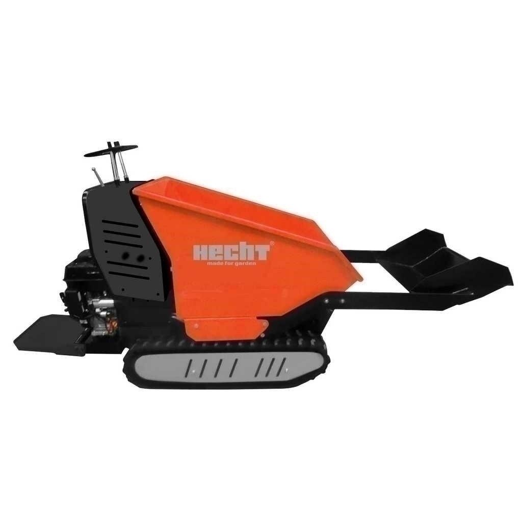 Hecht Dumper HECHT 2955 Hydraulischer Raupendumper mit Ladeschaufel 500kg Tragkraft, Qualitätswerkzeug