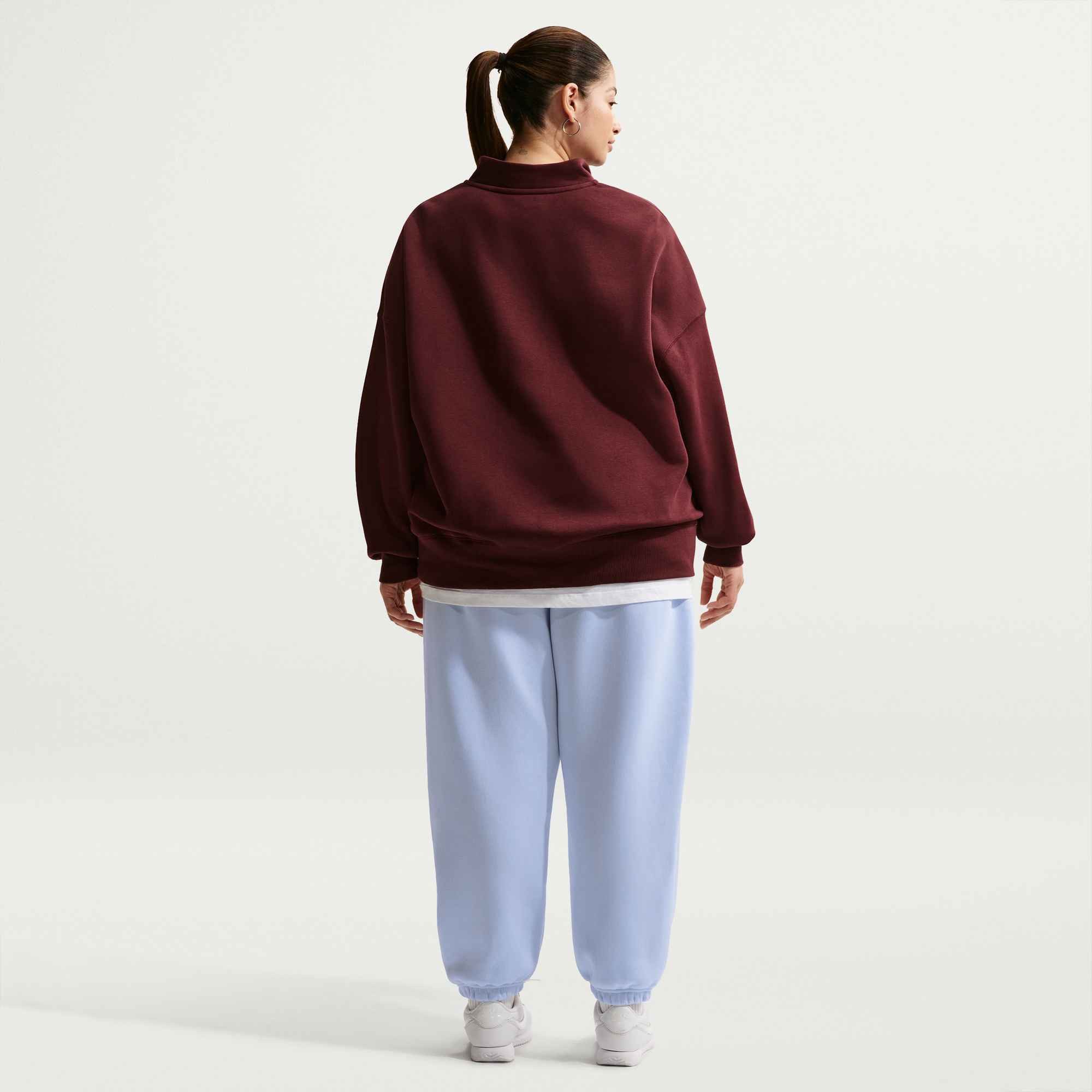 Nike Sportswear Sporthose W NSW PHNX FLC HR OS PANT 2 Oversize-Passform, mit Taschen, aus Baumwolle und Polyester