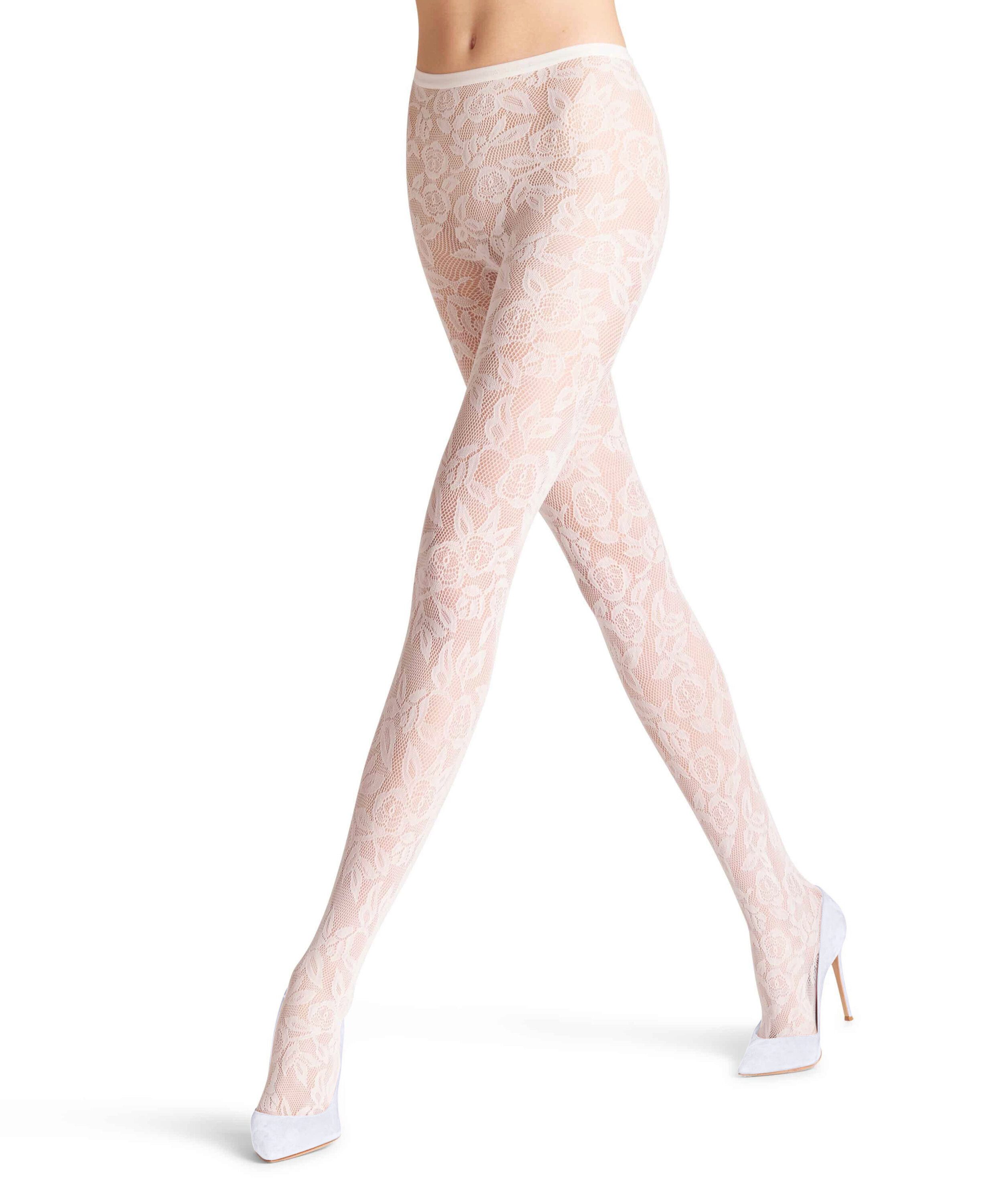 FALKE Feinstrumpfhose FALKE x Kaviar Gauche Strumpfhose (1 St) mit femininer Spitzenoptik