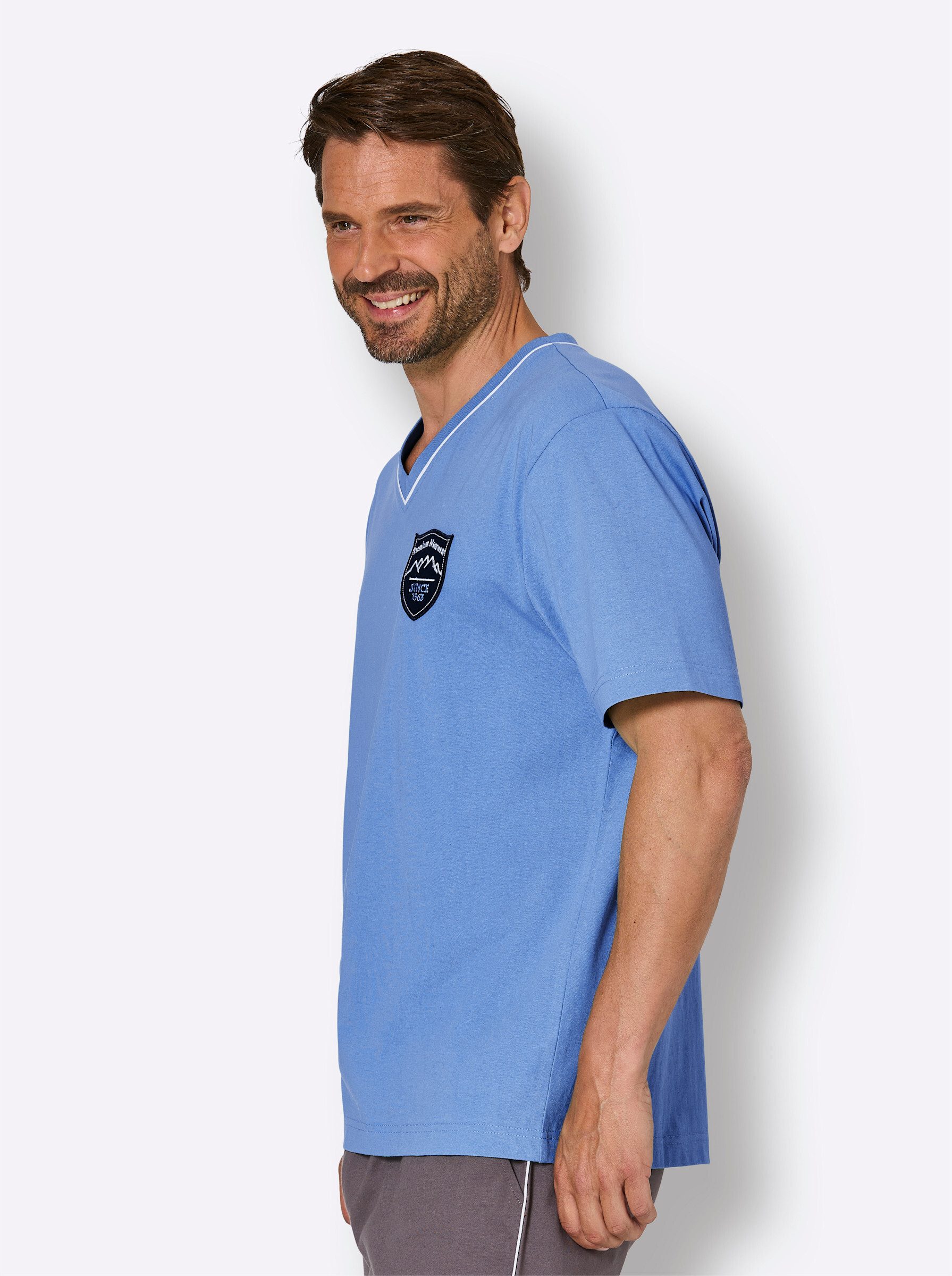 Witt Schlafanzug Schlafanzug-Shirt Kurzarm