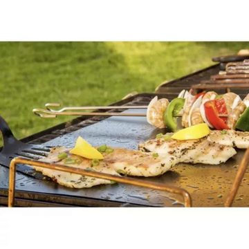 Ruhhy Backmatte Premium BBQ Antihaft-Grill- und Backmatten-Set 3-teilig, Backsilikon (3er Grillmatten-Set, 3-tlg., 3x Grillmatten), Wiederverwendbar, Antihaftbeschichtung, Flexibel