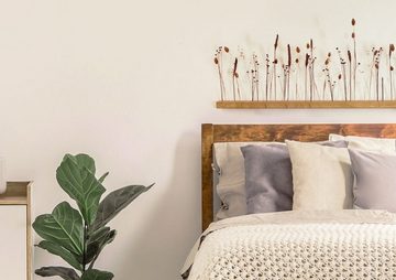 Trockenblume FlowerBar® “GOLD RICHTIG” mit Wandhalterung, FlowerBar by Trockenblumen-Manufaktur