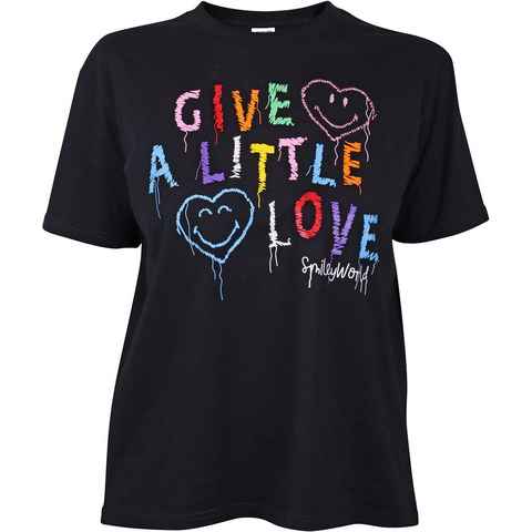 Capelli New York T-Shirt mit Herzen- Smiley World