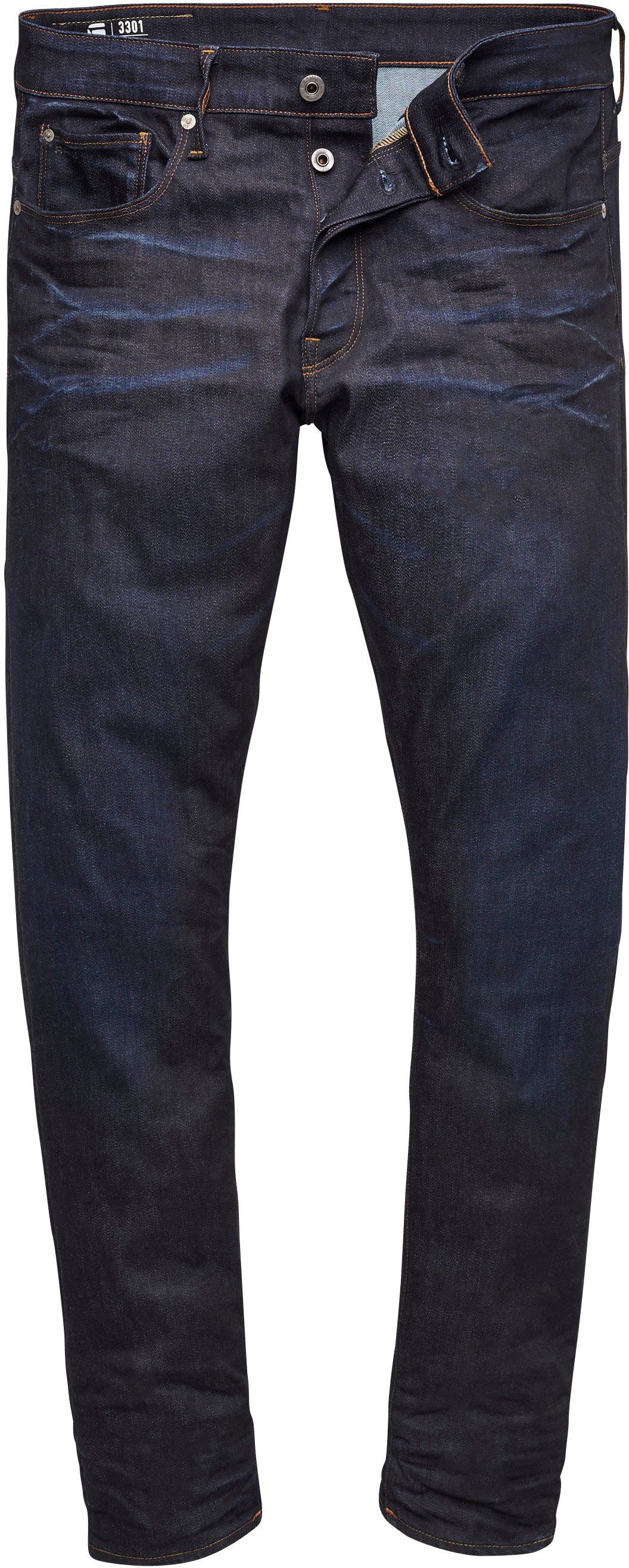 Regular-fit-Jeans 3301 Straight Tapered