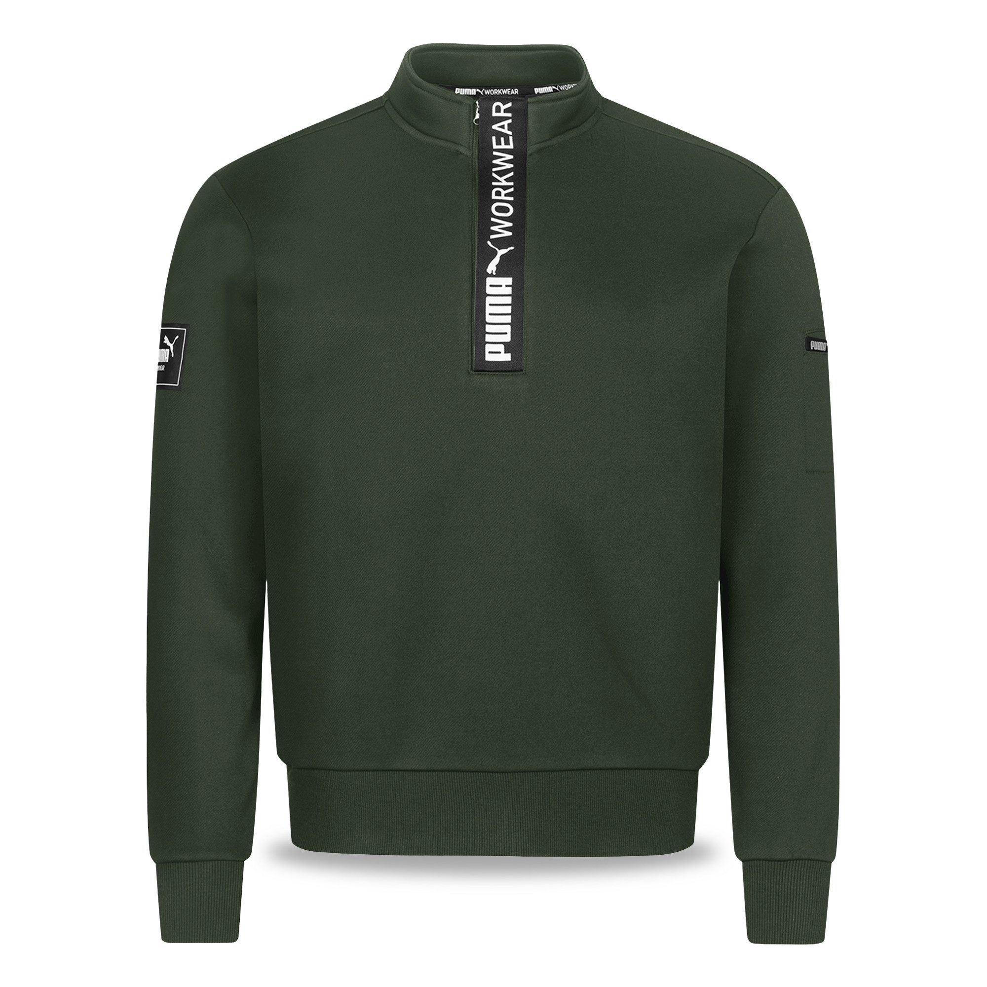 PUMA Workwear Sweatshirt ADVANCED Herren Pullover mit Reißverschluss mit Ut günstig online kaufen