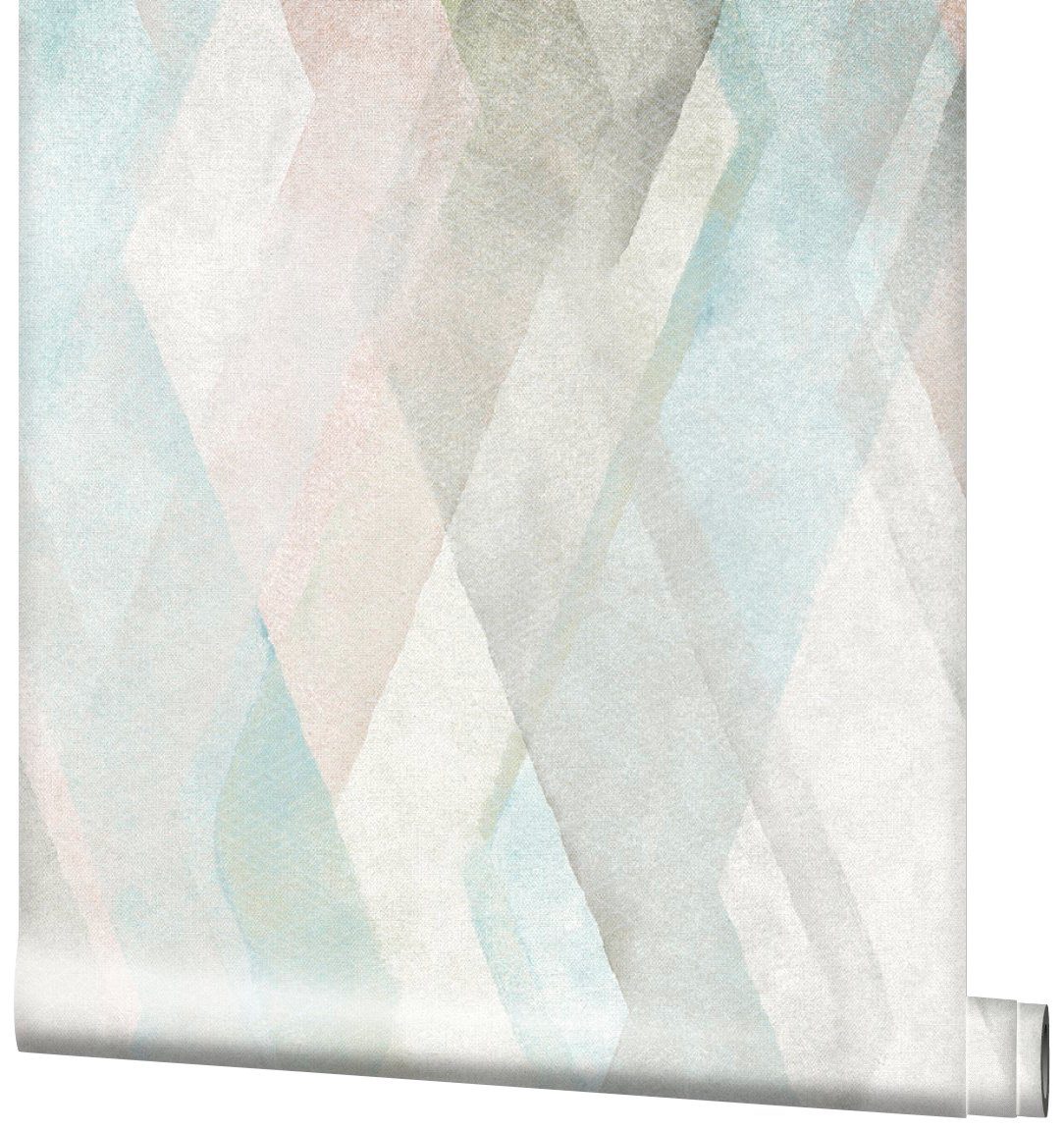 Marburg Vliestapete, grafisch, lichtbeständig und restlos abziehbar grau/beige/blau