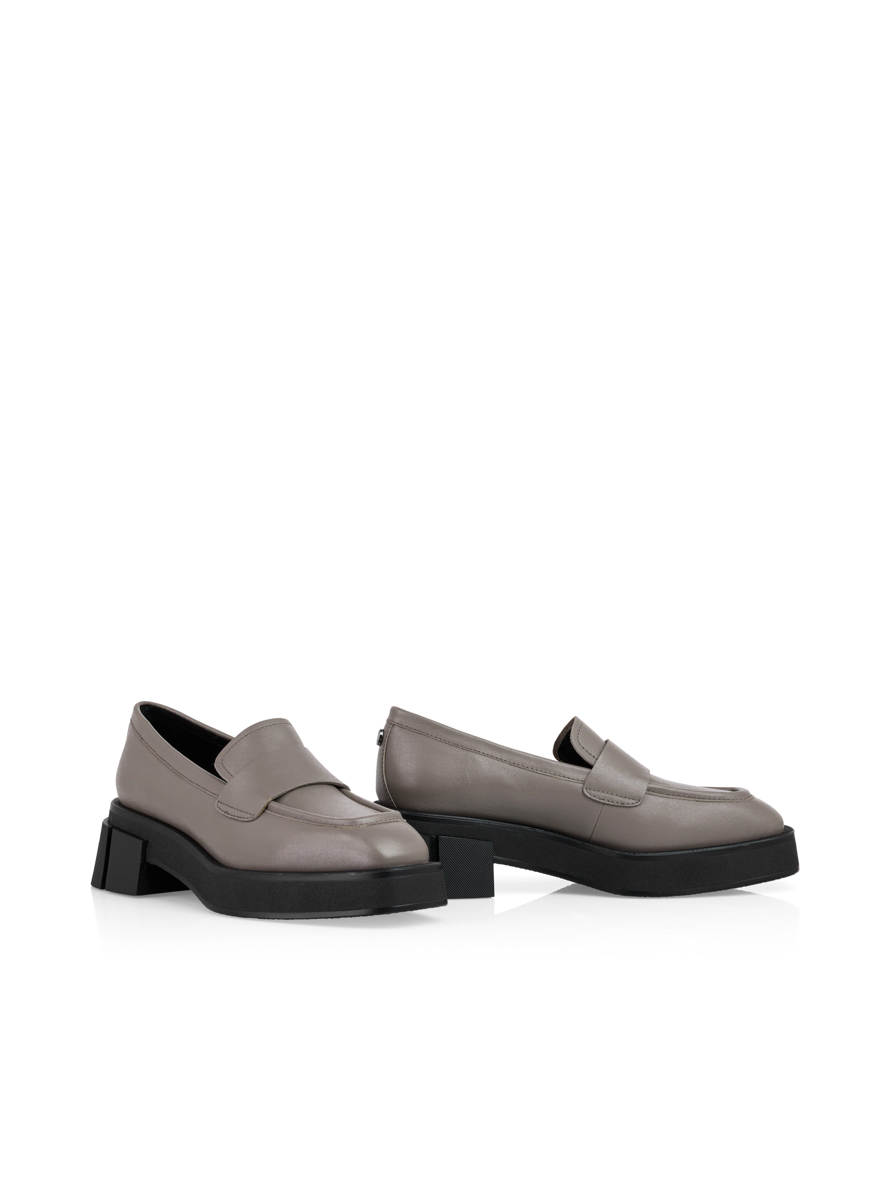 Marc Cain Lederschuh mit Plateau Slipper günstig online kaufen