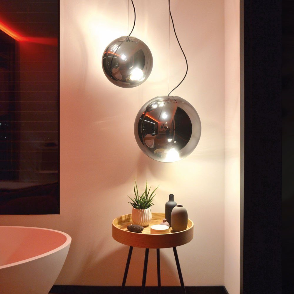 S Luce Pendelleuchte Sphere 40 Glaskugel Rauchfarben Online Kaufen Otto