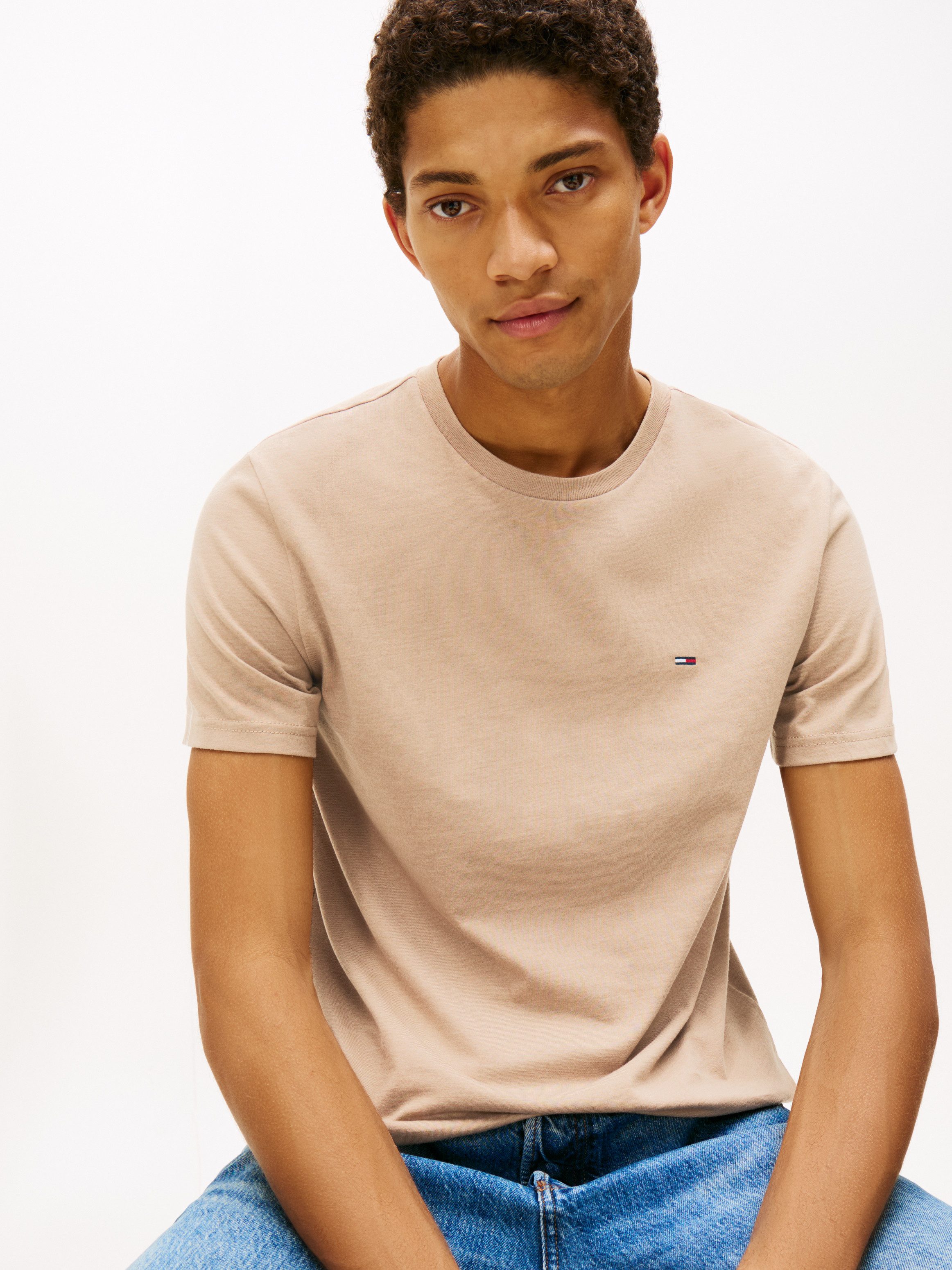 Tommy Jeans T-Shirt TJM XSLIM JASPE HTR TEE EXT Mit Rundhalsausschnitt günstig online kaufen