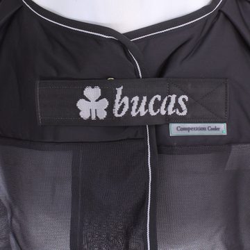 Bucas Pferde-Abschwitzdecke Bucas Competition Cooler - black/silver