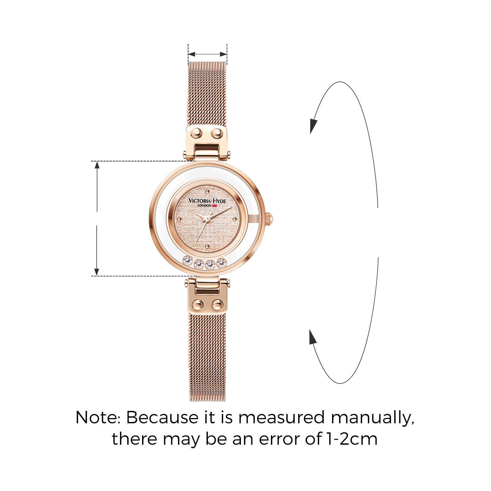 Victoria Hyde Quarzuhr Victoria Hyde Sparkle Star Damen Basic Lederarmband, günstig online kaufen