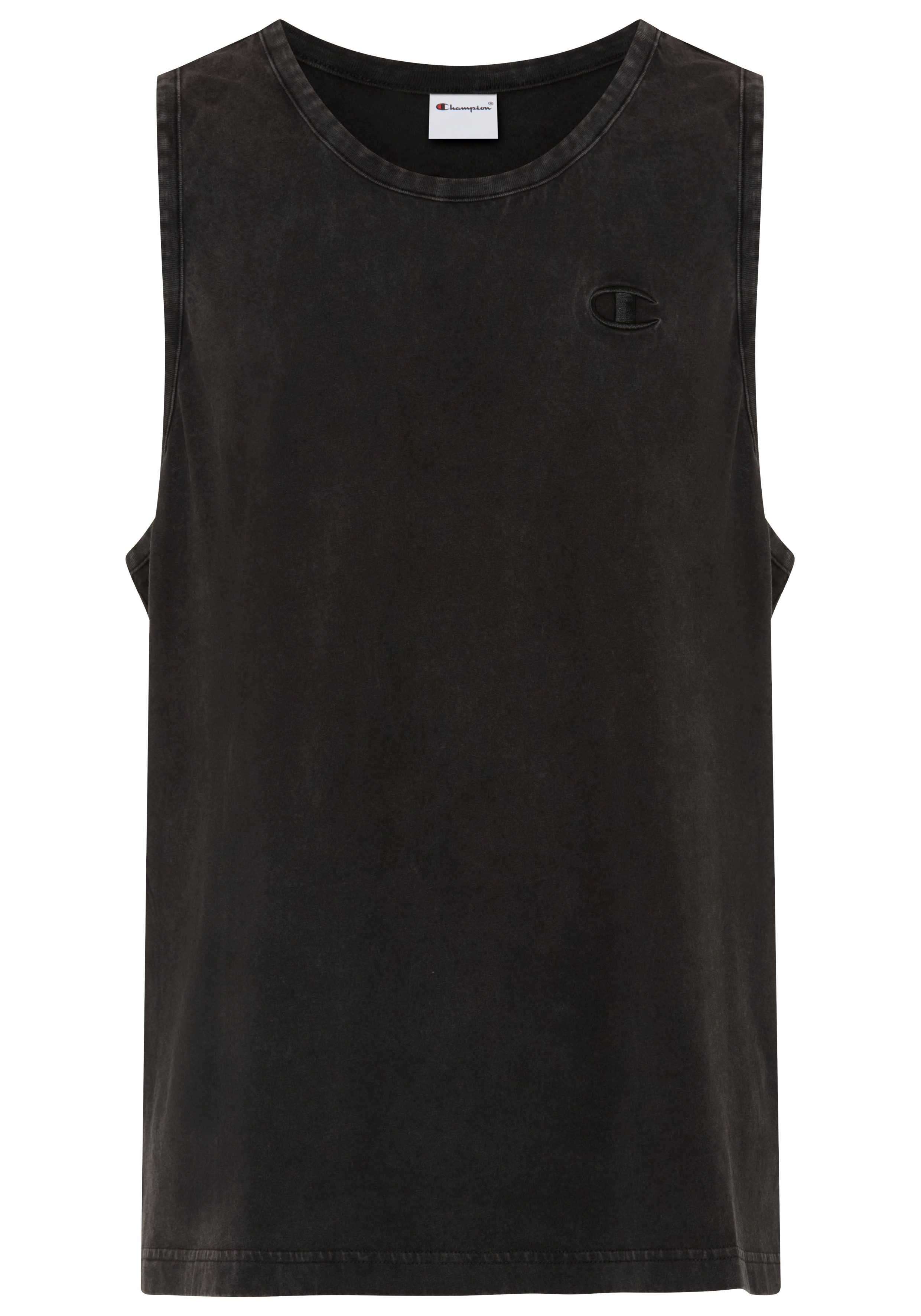Champion Tanktop Tank Top Slim Fit sportlicher Stil, ärmelloses Tanktop, für Sportmode, aus Baumwolle – Bild 4 von 5