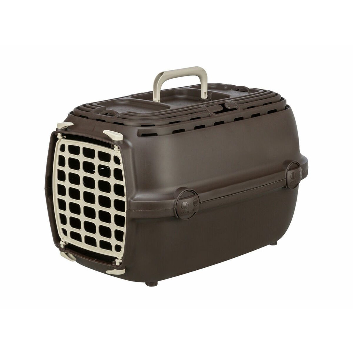 TRIXIE Hunde-Transportbox Transportbehälter Trixie Relax Braun Kunststoff 32 X 30 X 48 cm